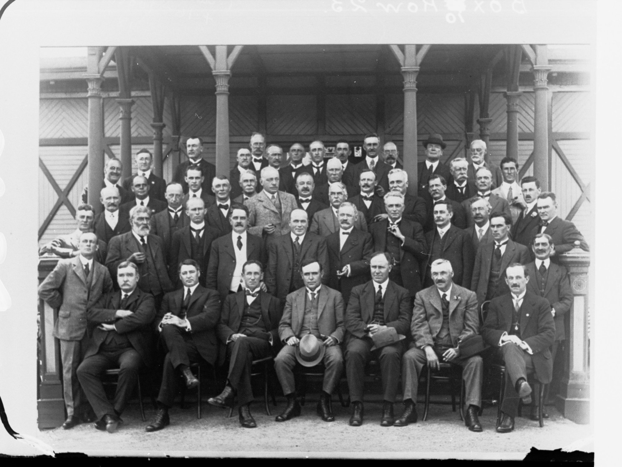 Group photo from the Premier's Conference of 1918