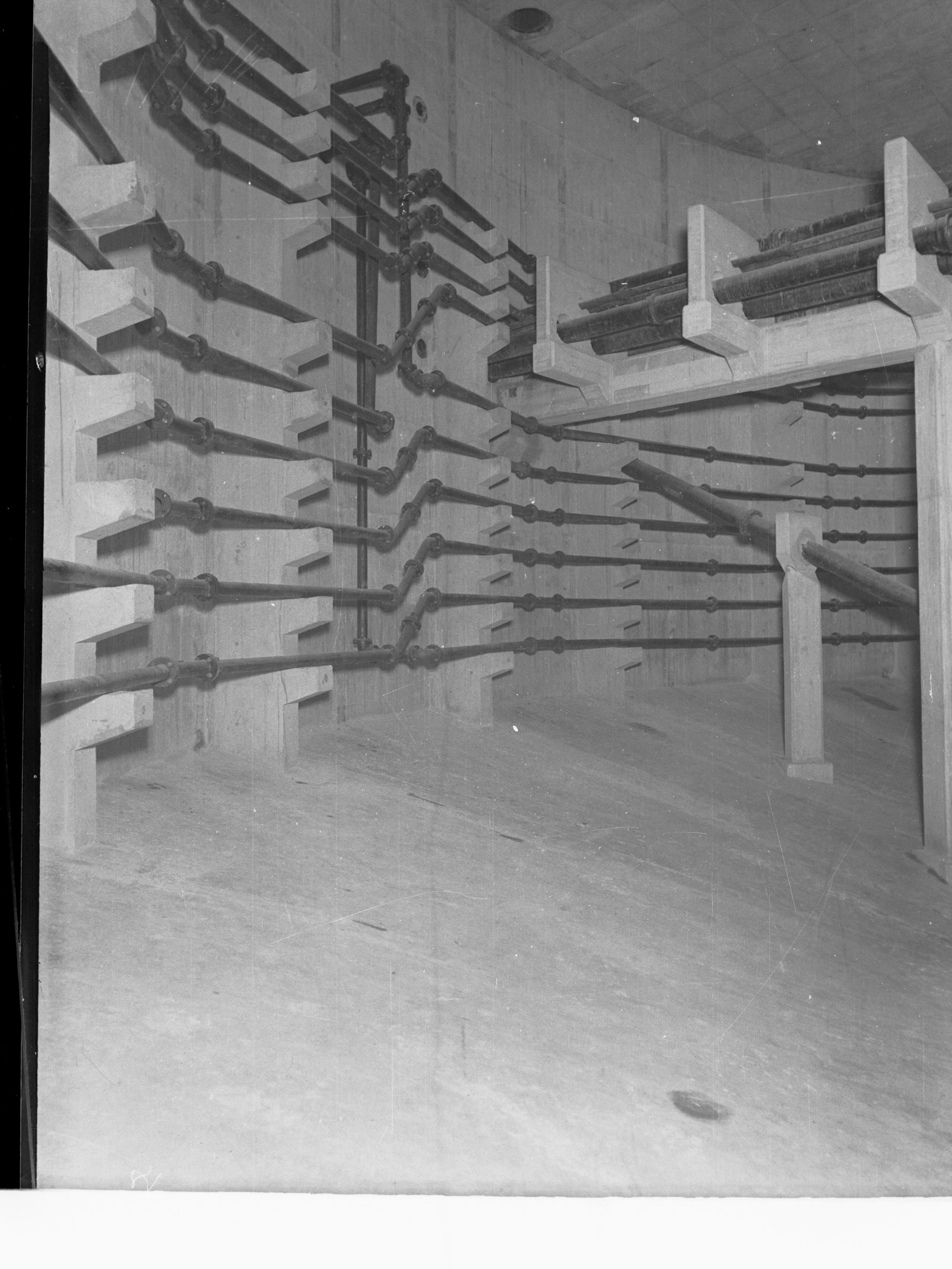 Engineering and Water Supply - Interior of Tank at Port Adelaide
