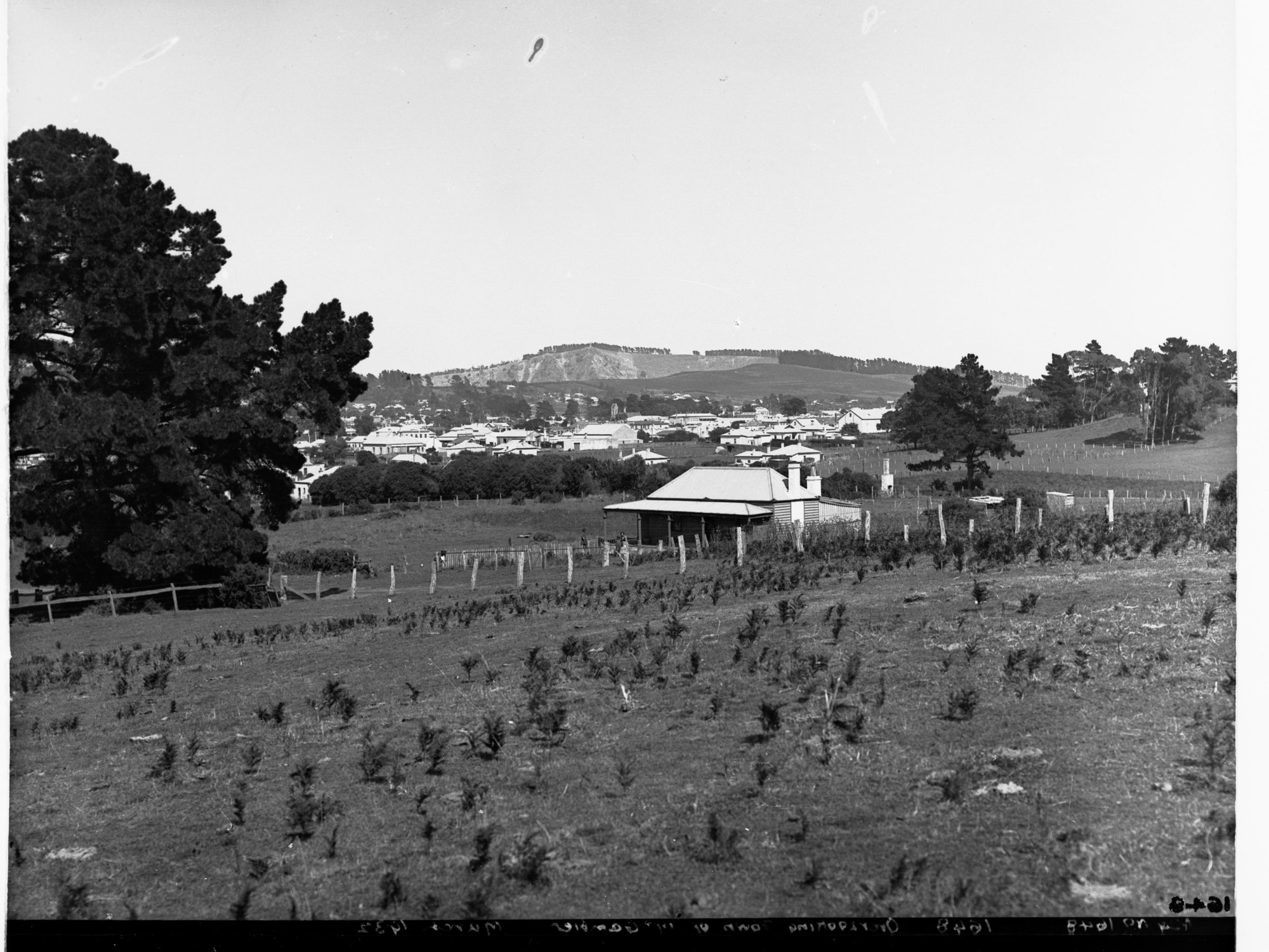 Overlooking Town at Mount Gambier