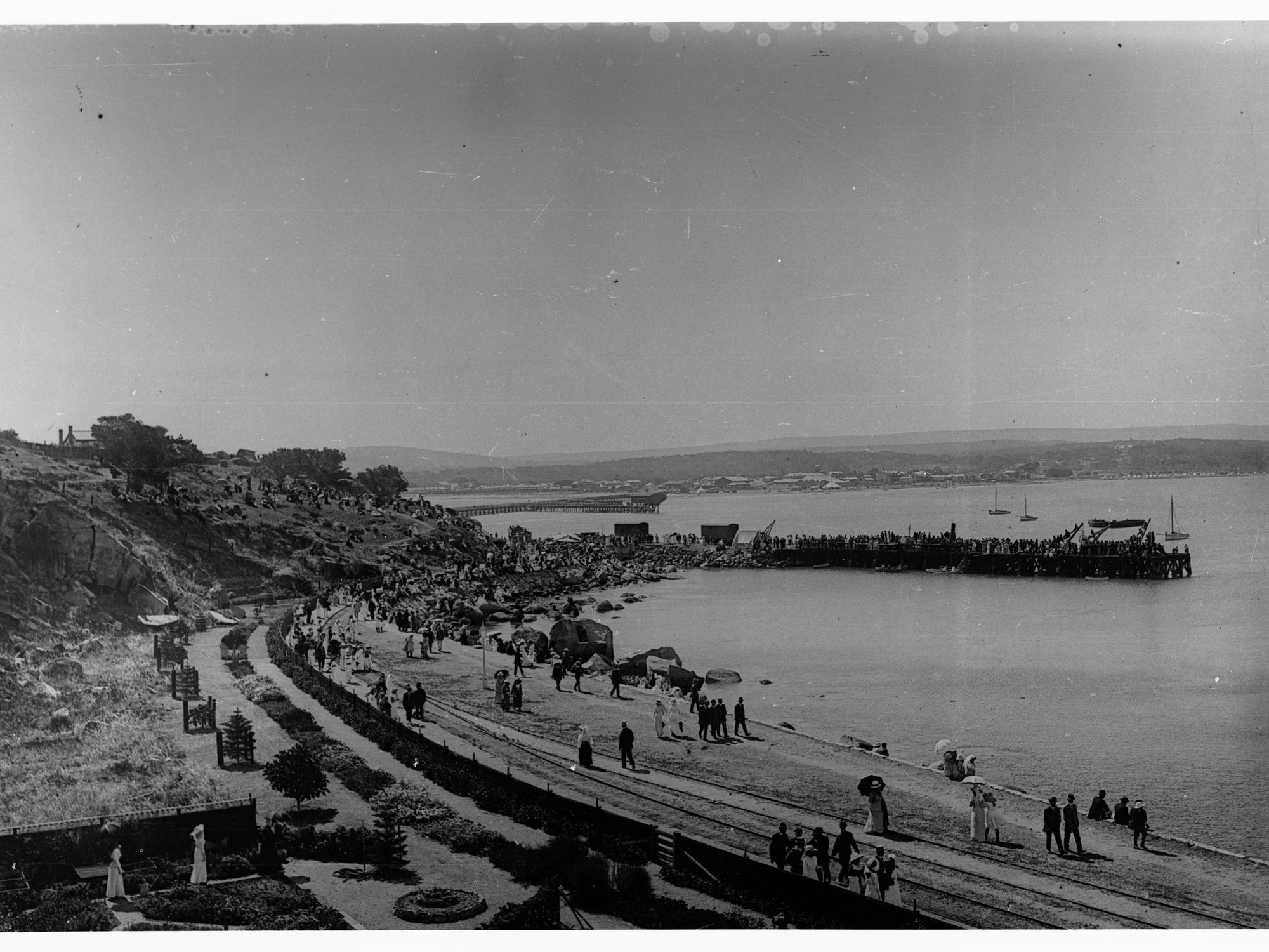 People on Granite Island