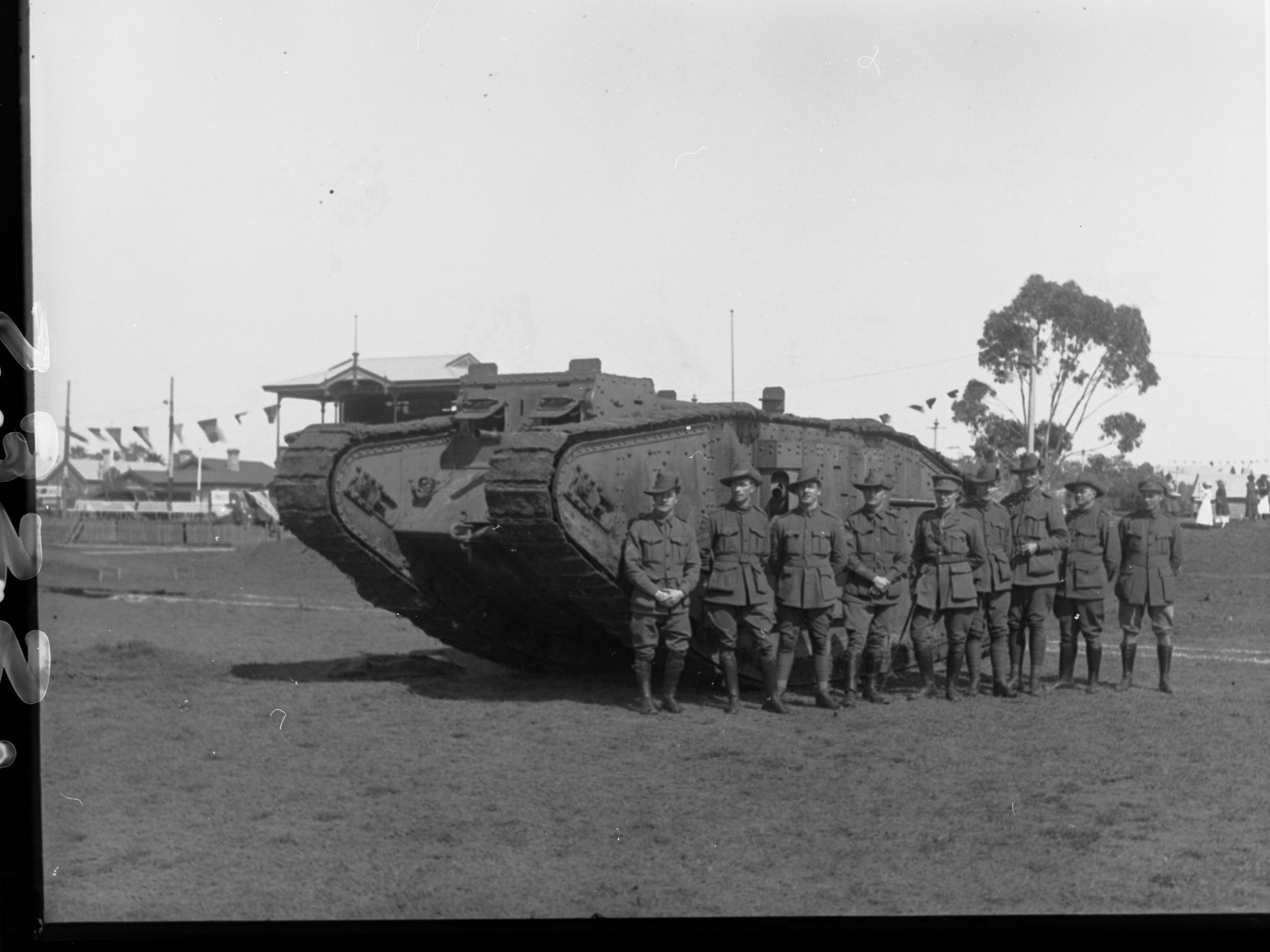 A Tank on Unley Oval