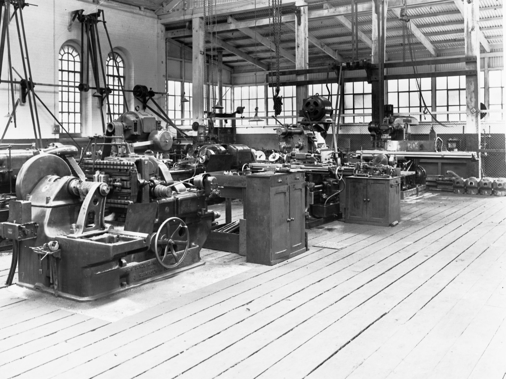 Islington Railways Workshop Machinery
