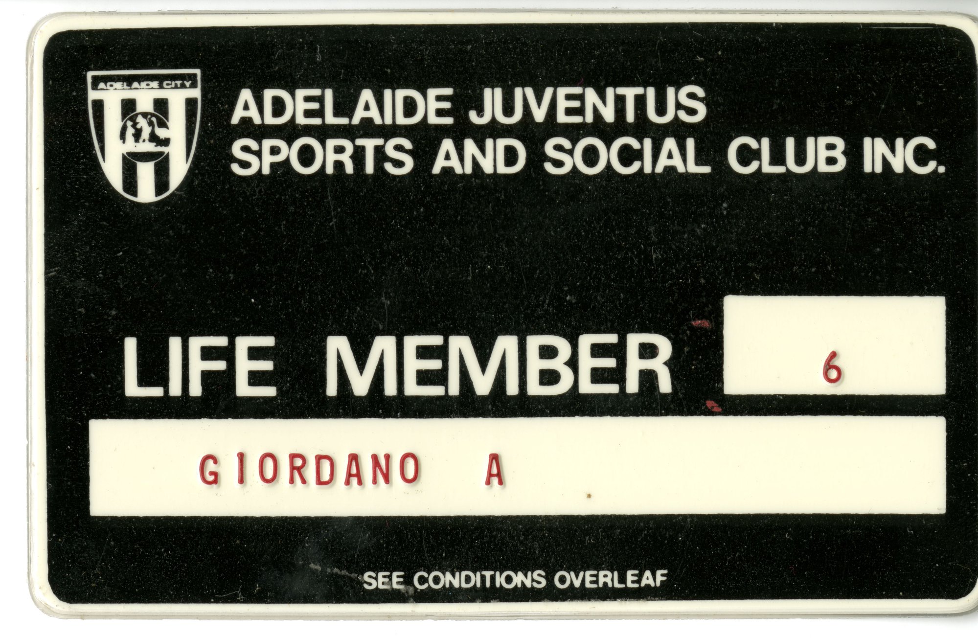 Membership card
