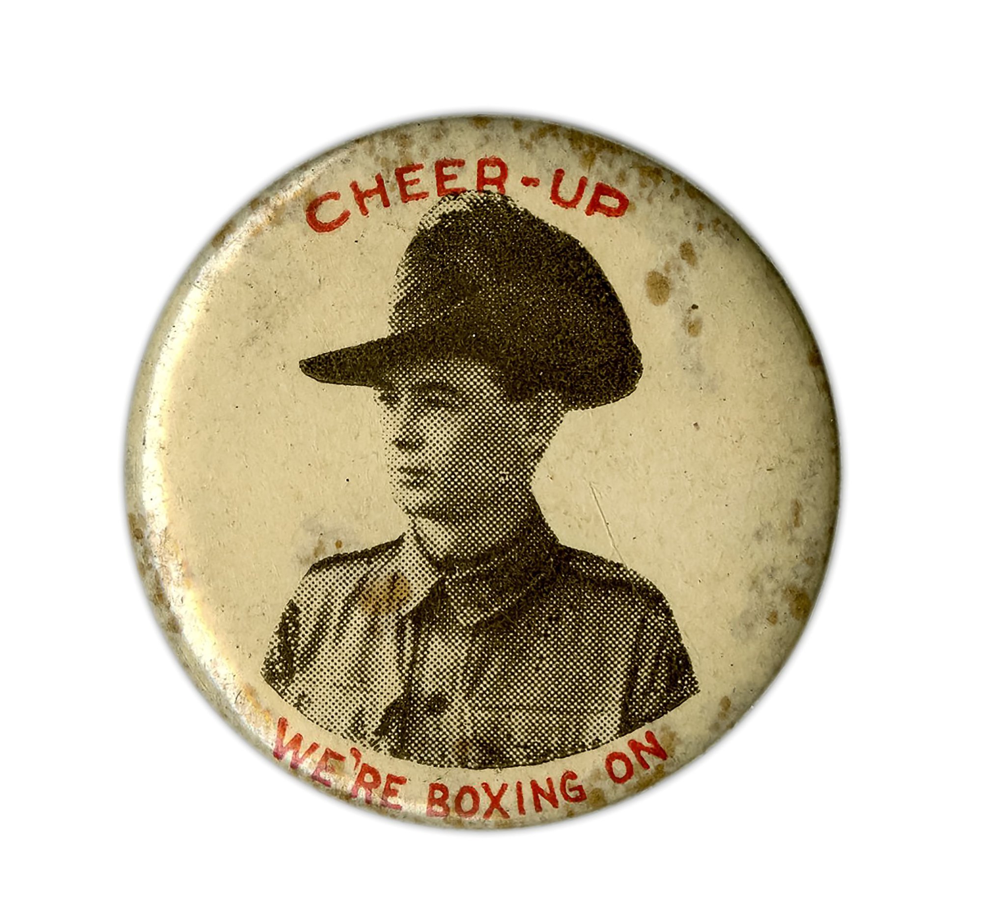 Badge - Cheer-Up We're Boxing On