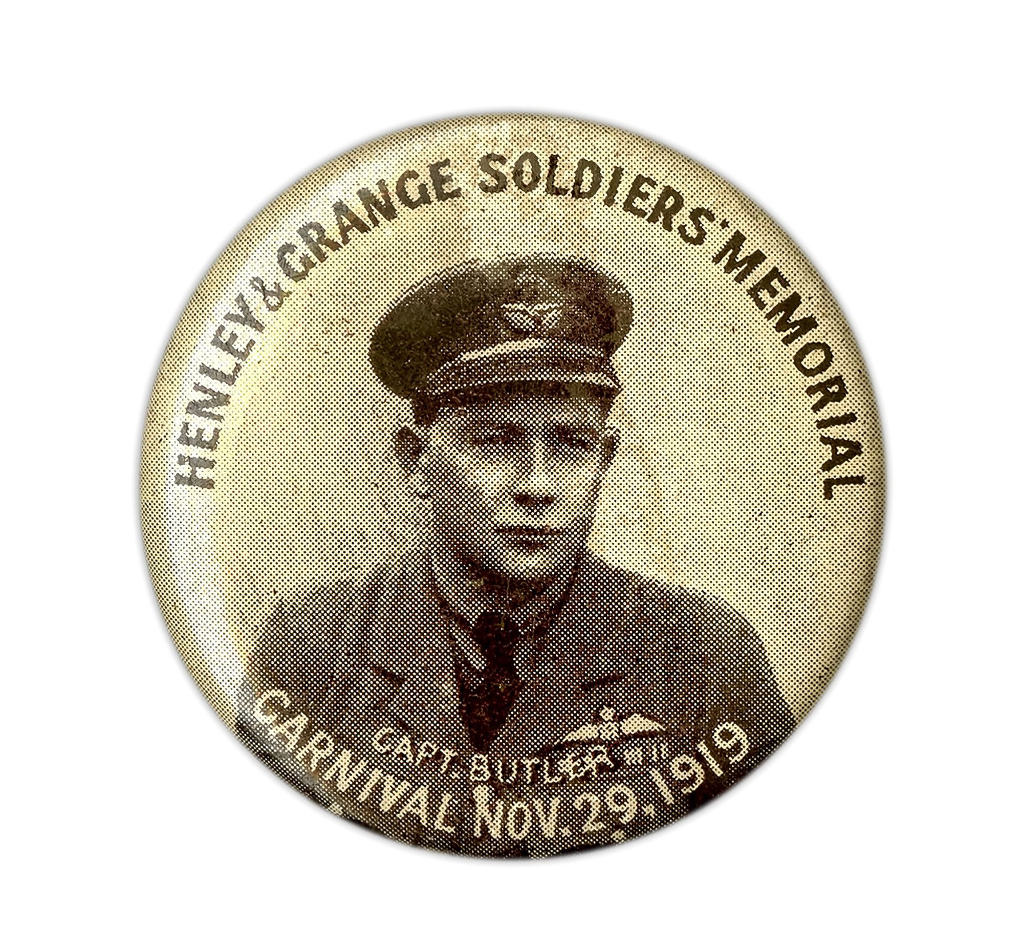 Henley &amp; Grange Soldiers' Memorial Badge