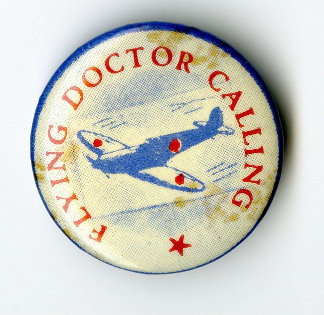 Flying Doctor Calling Badge