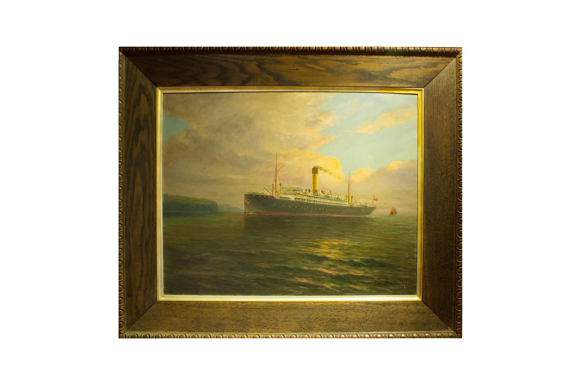 Oil Painting of the SS Yongala