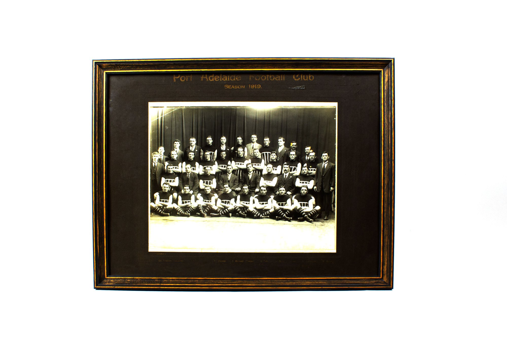 Phototograph of Port Adelaide Football Club team, 1919