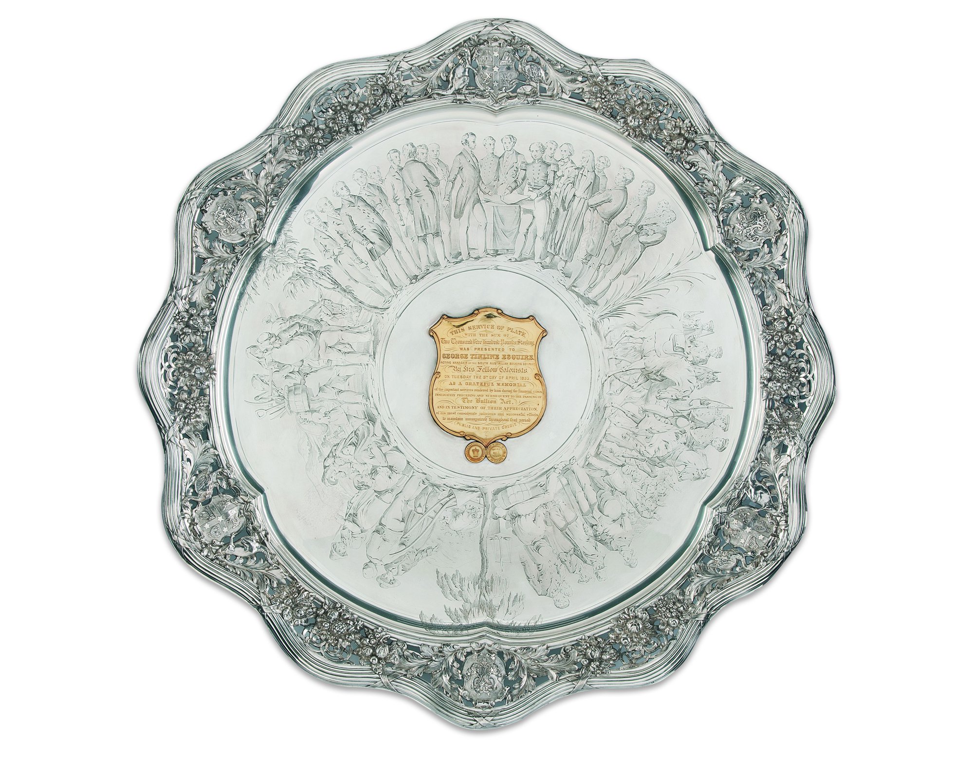 Tinline Salver