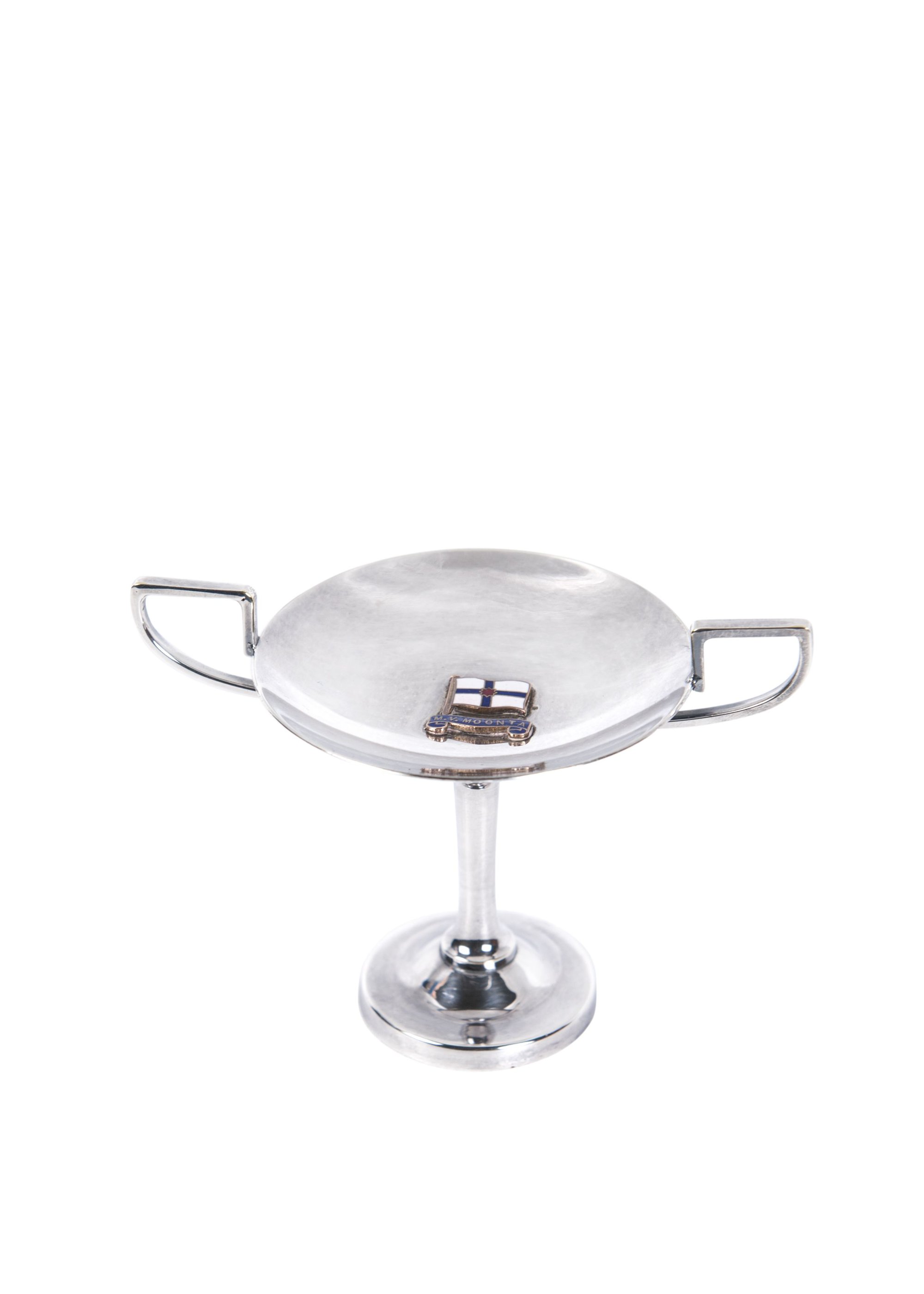 Silver trophy from the  Moonta