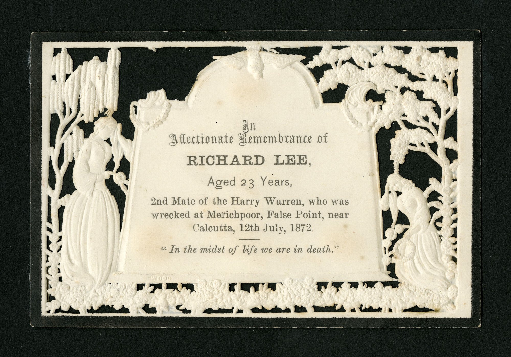 Commemoration Card