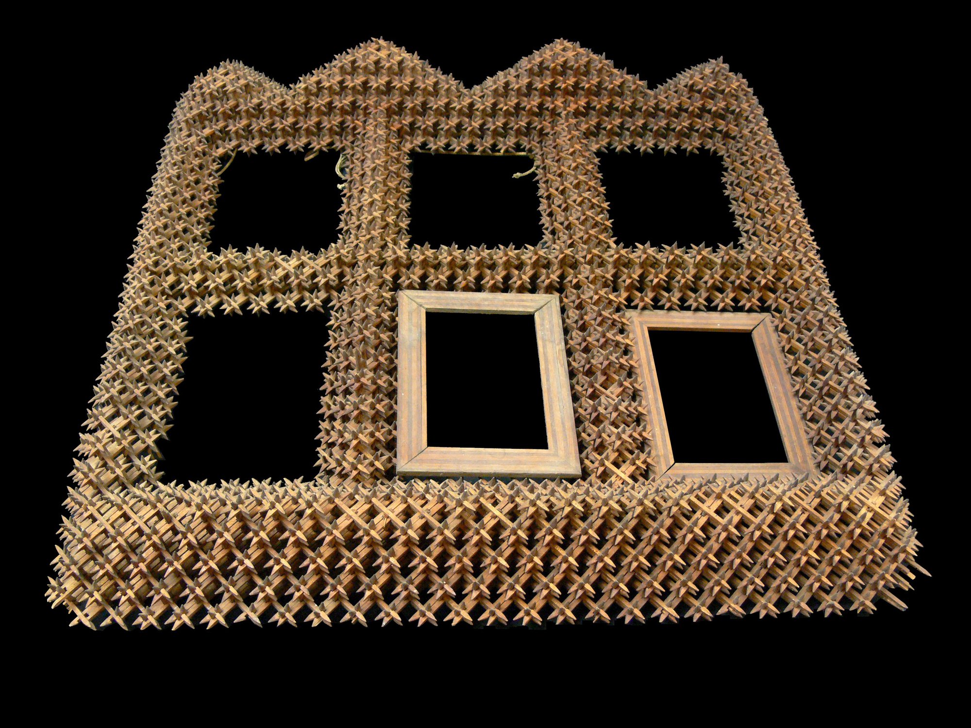 Hand Carved Wooden Frame