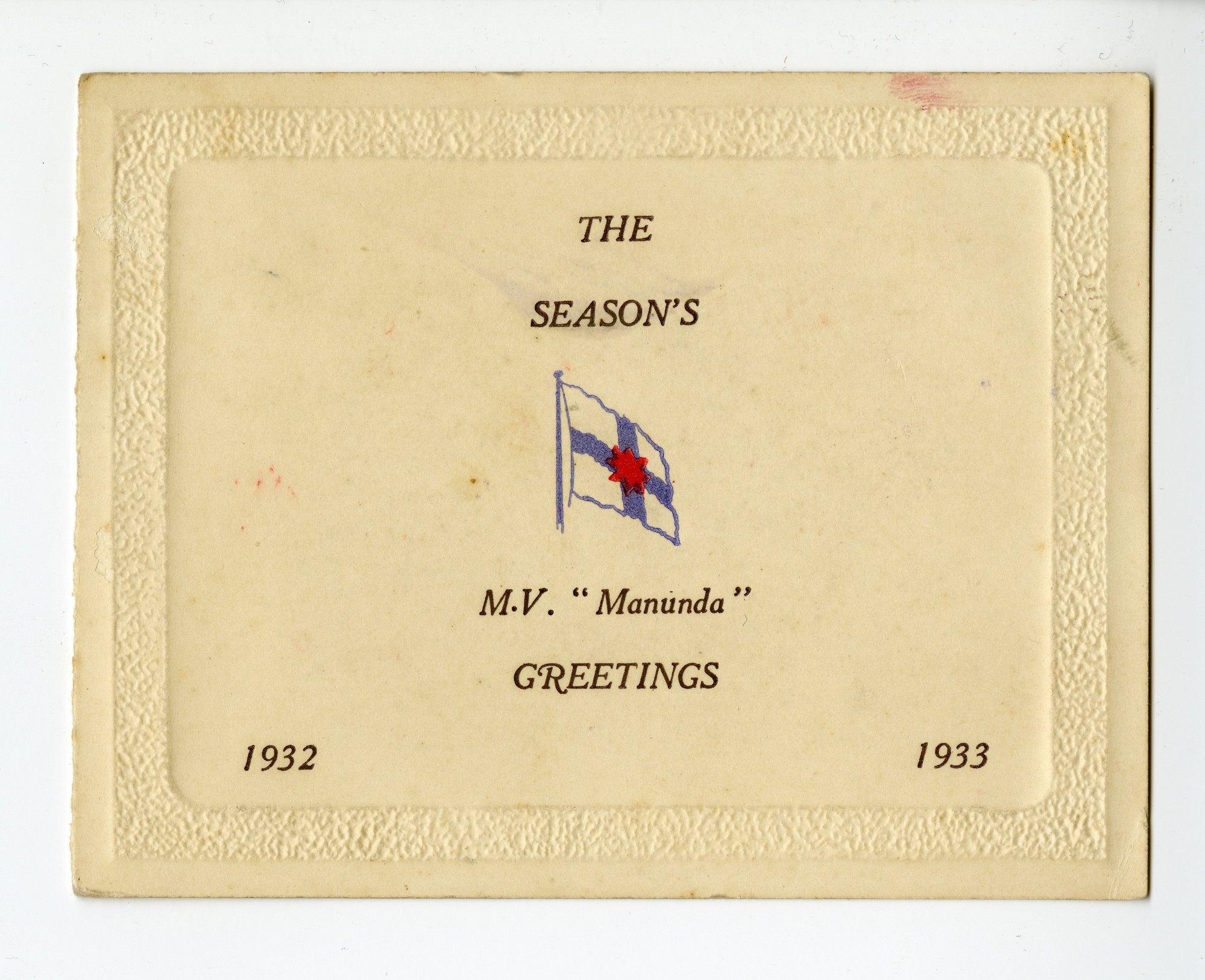 Season's Greetings Card