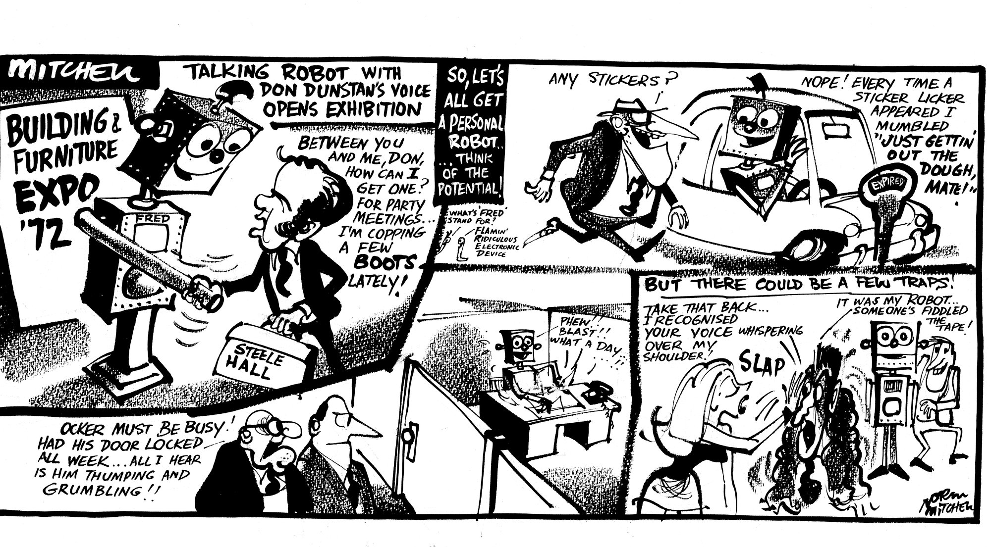 Cartoon - "Personal Robot"