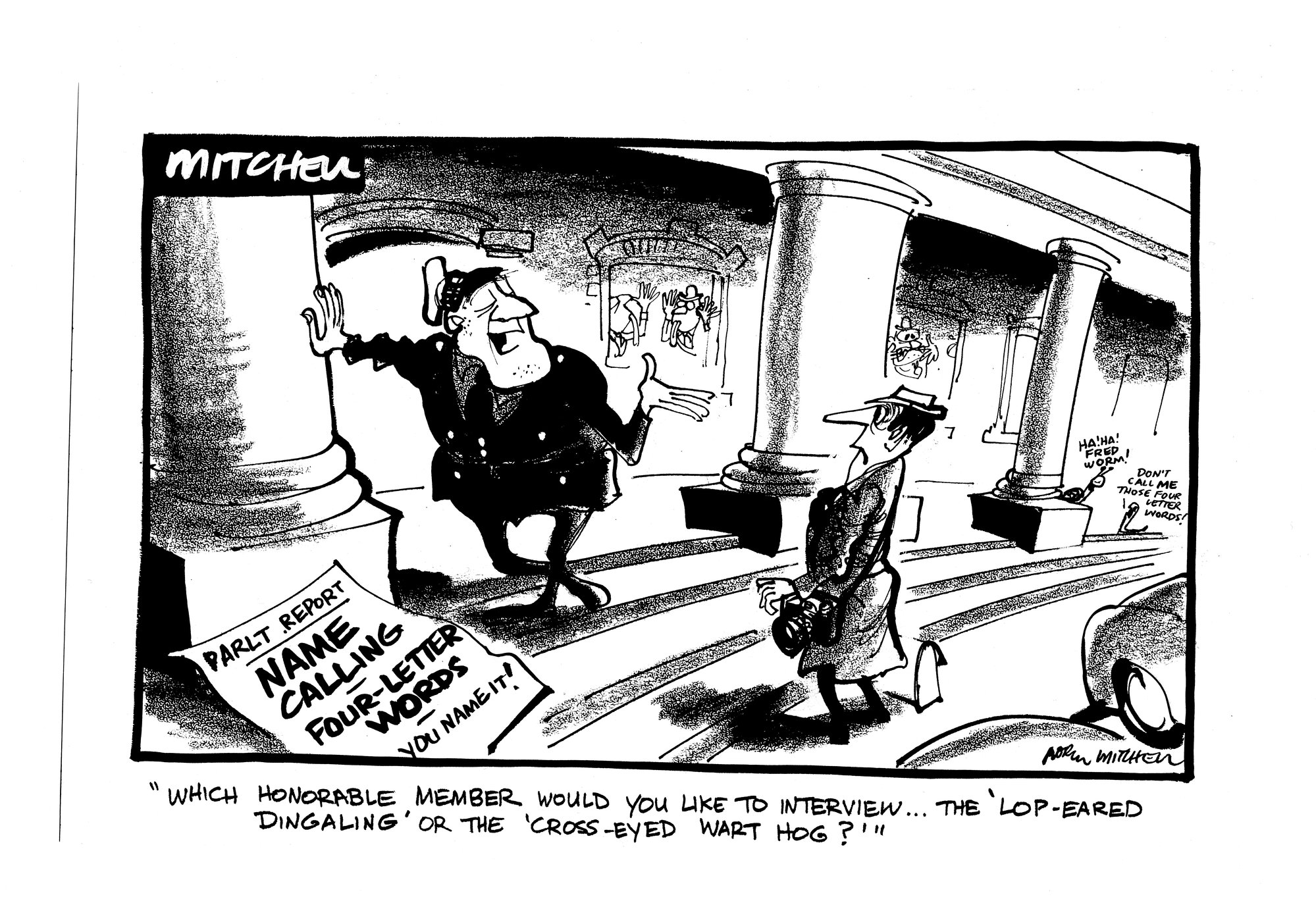 Cartoon - Name Calling