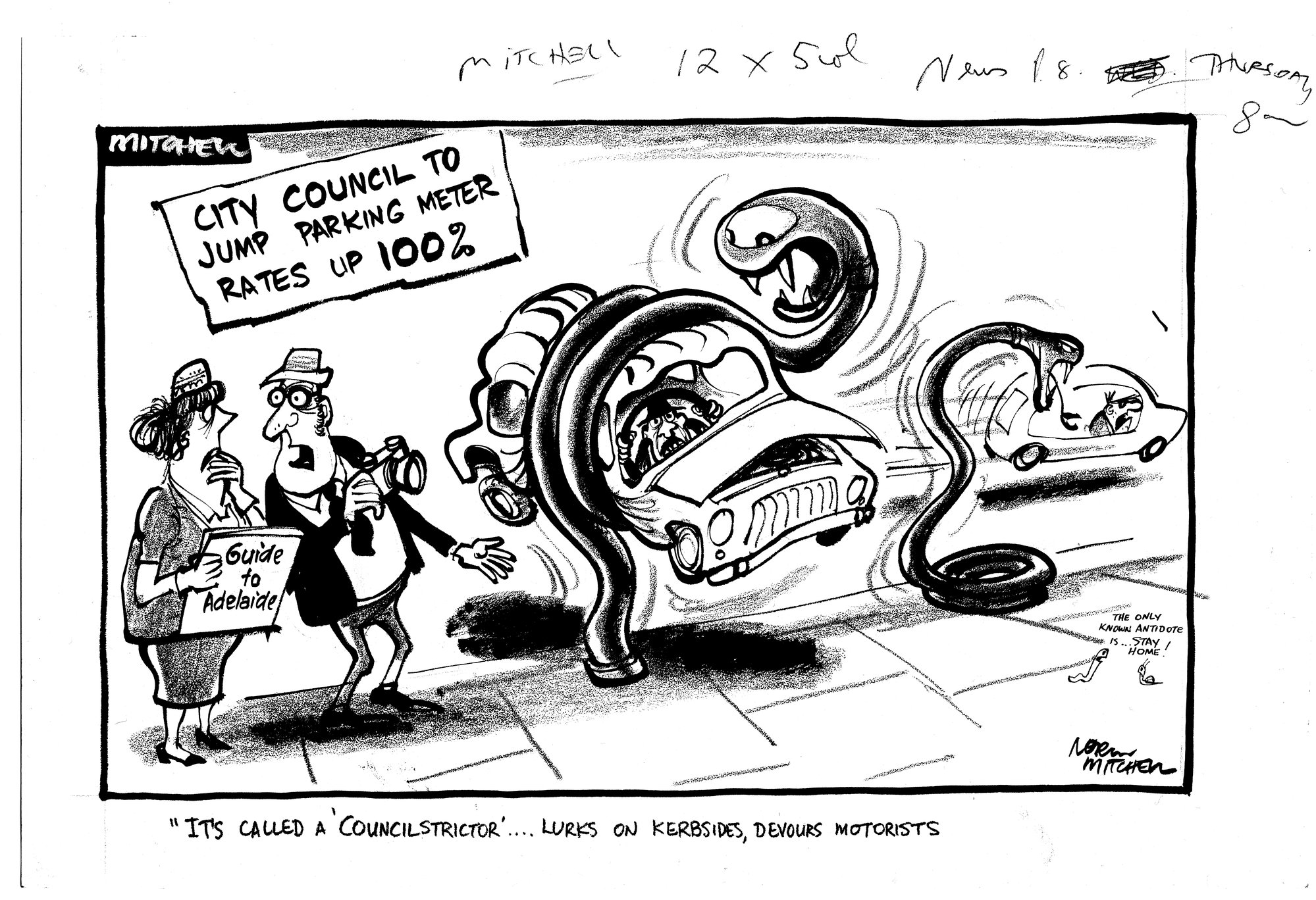 Cartoons - "Councilstrictor"
