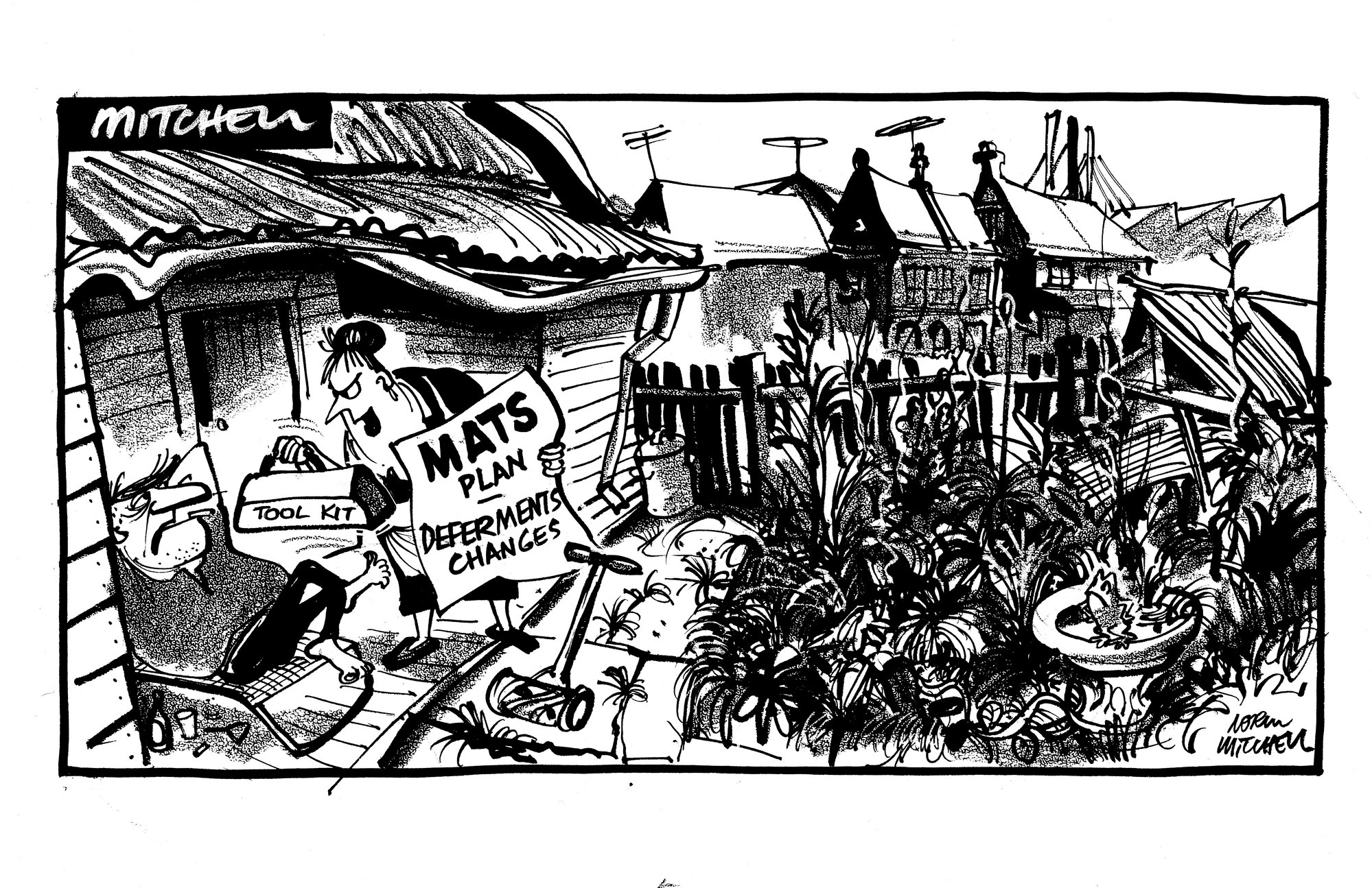 Cartoons - "MATS Plan"