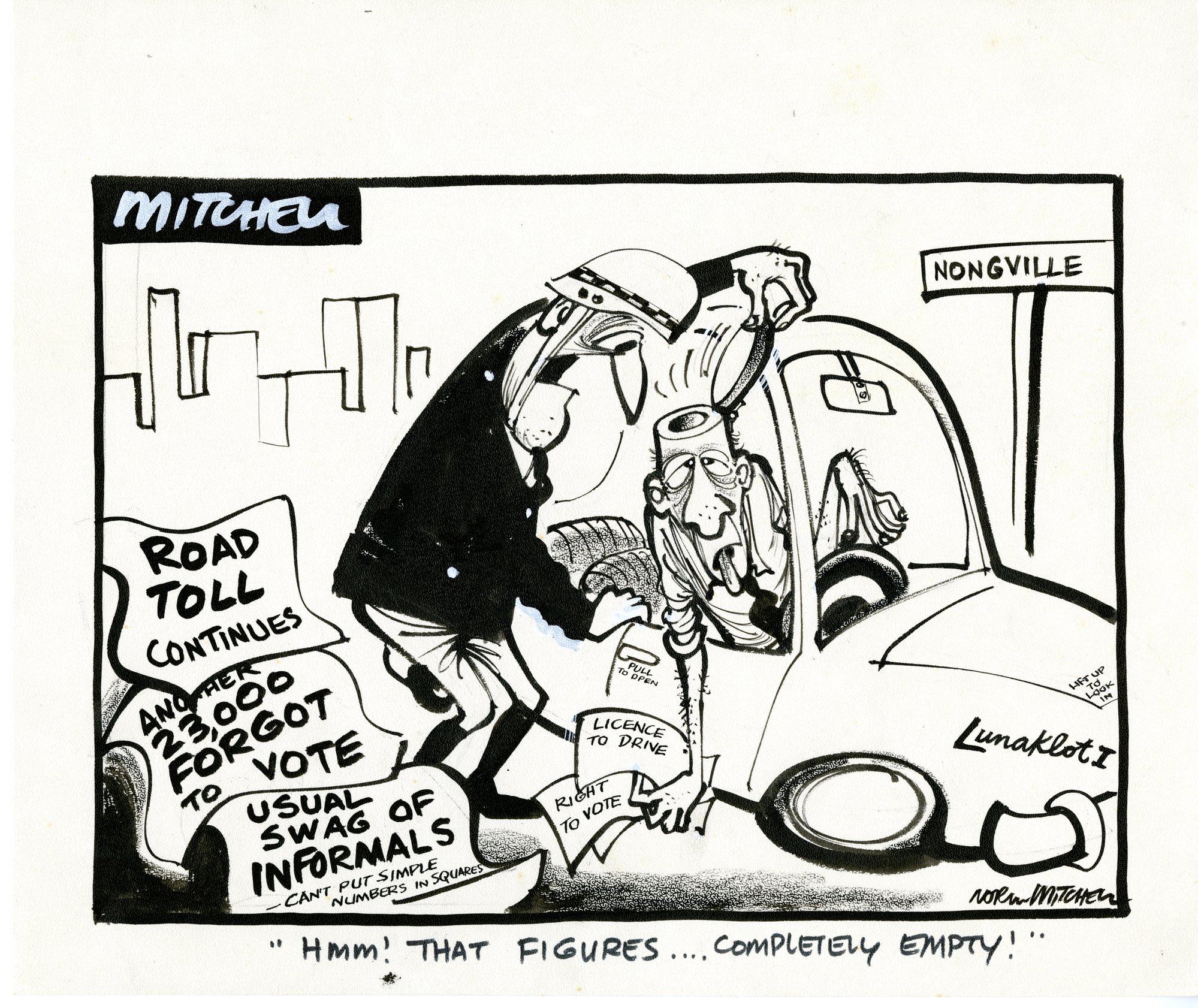 Cartoon - 'Nongville'