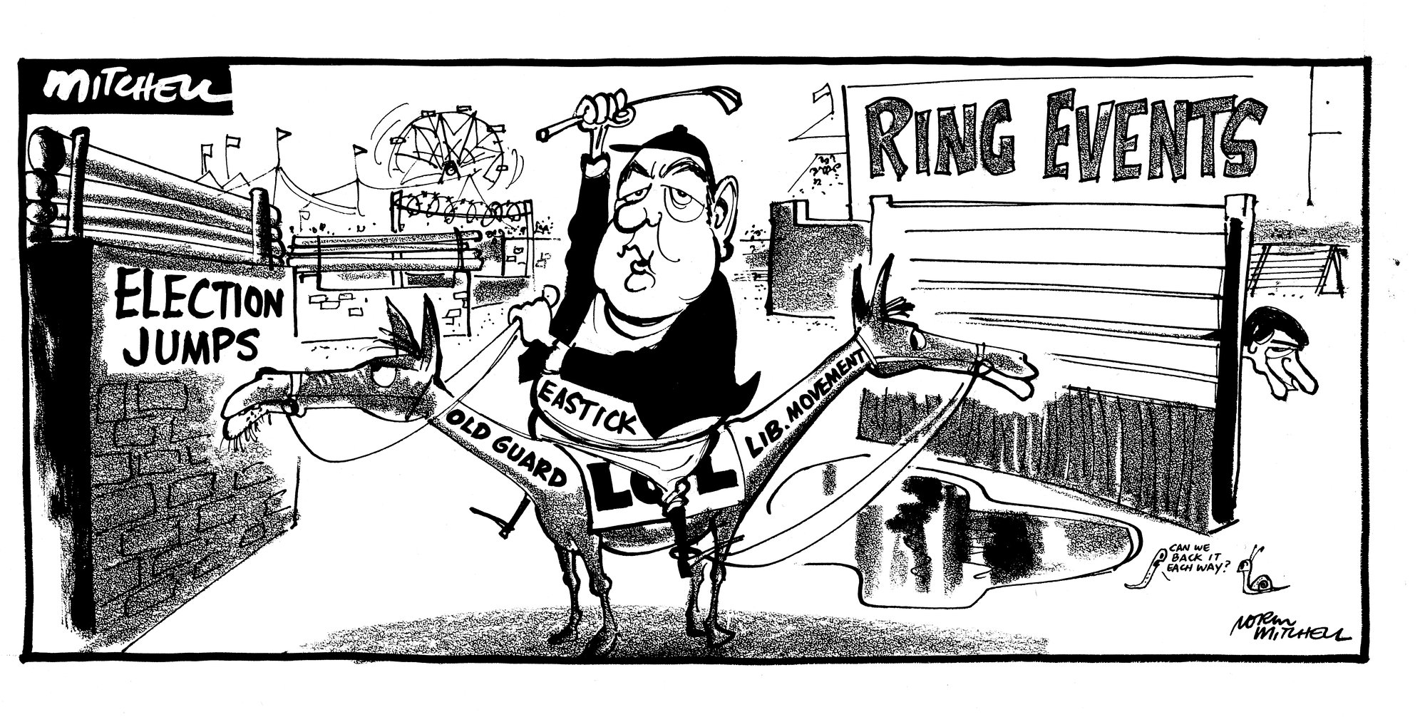 Cartoon - "Faganville"