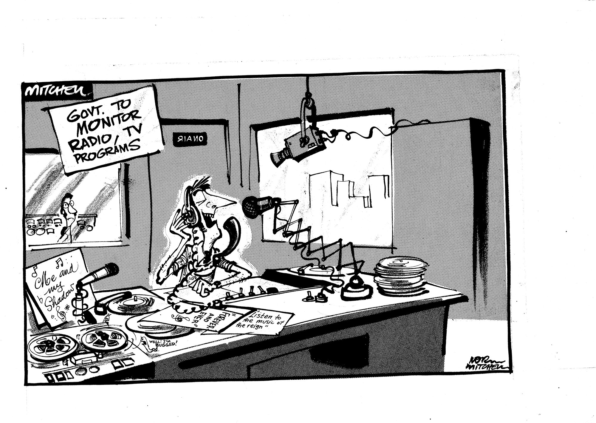 Cartoon - Media monitoring