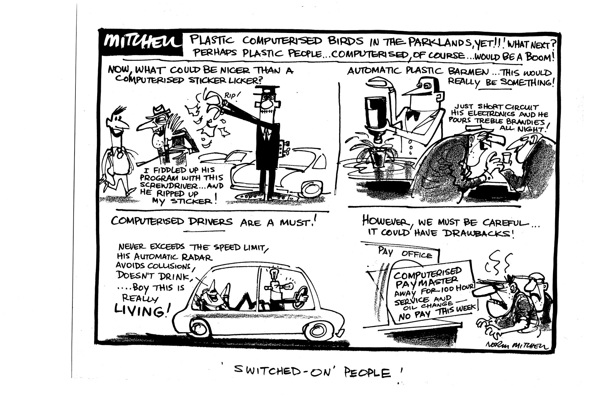 Cartoon - Switched on People!