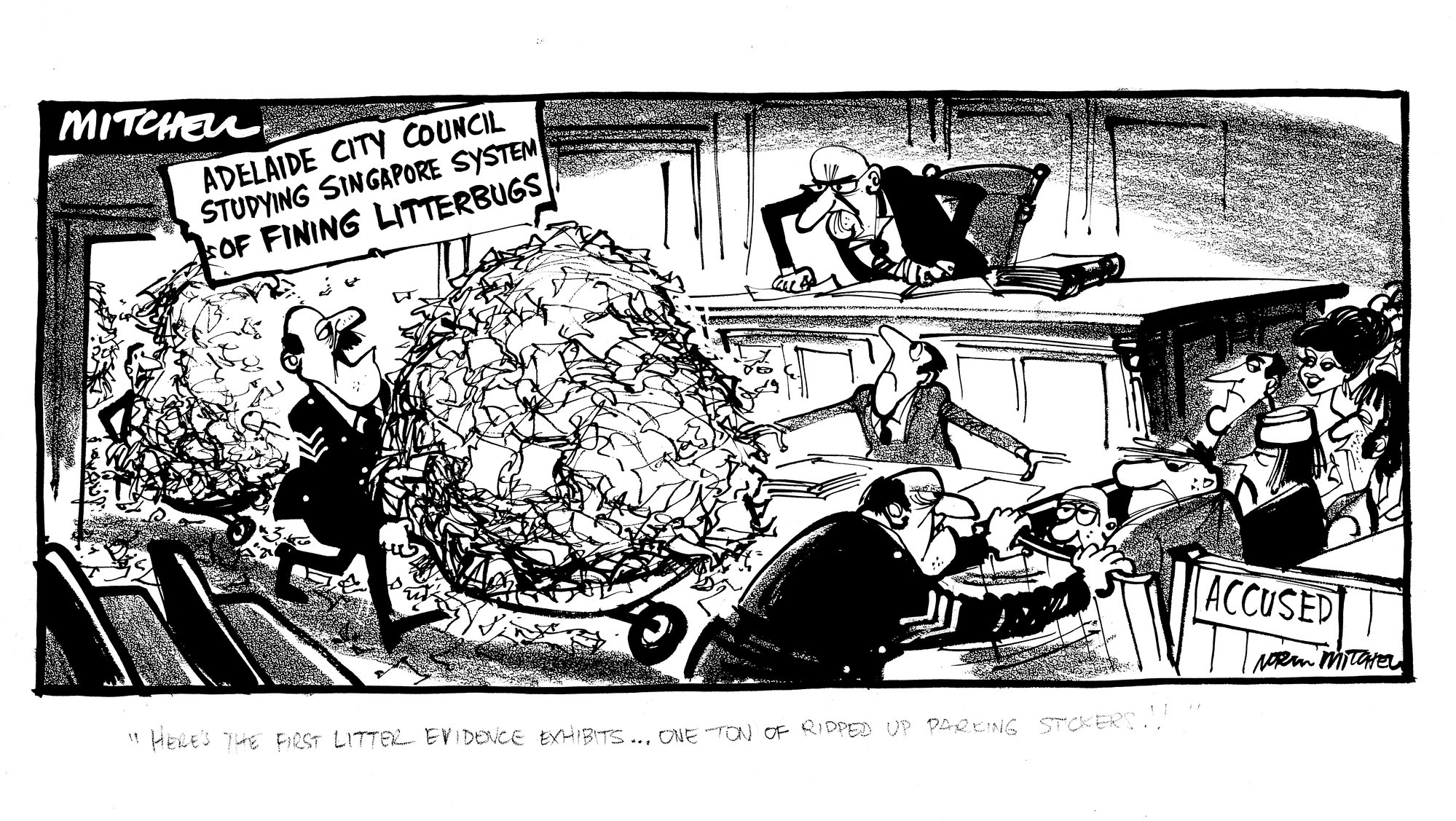 Cartoons - Litterbugs