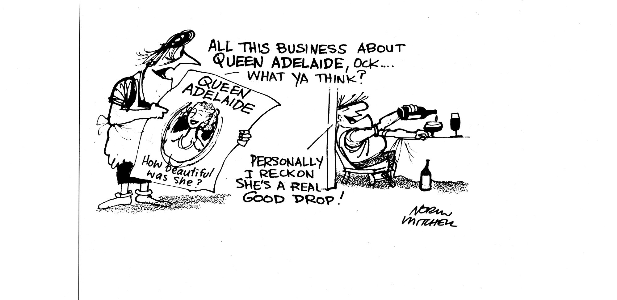 Cartoons - Queen Adelaide