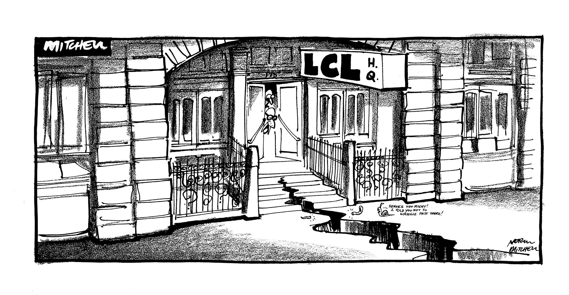 Cartoon - "LCL HQ"