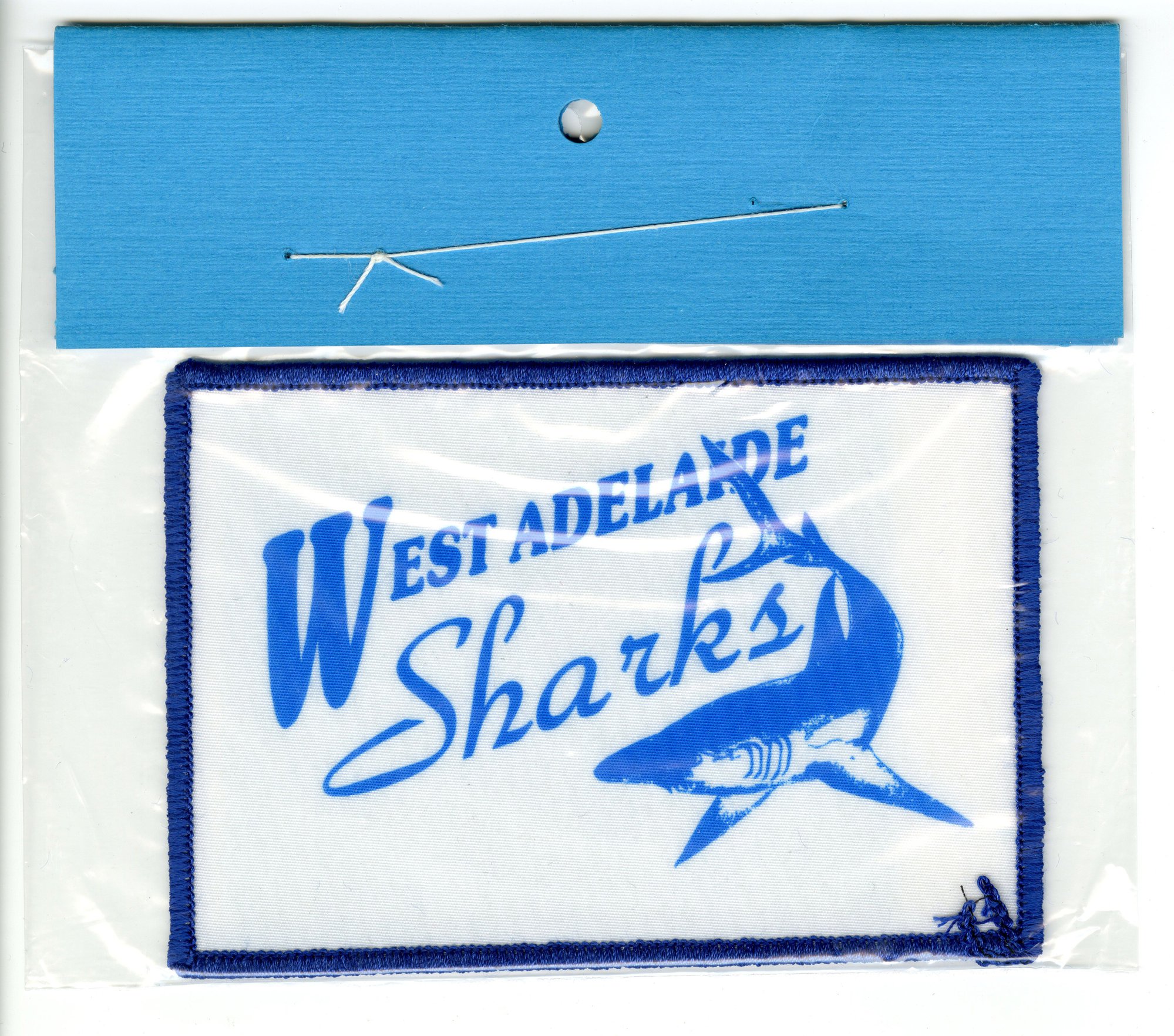 Fabric iron-on badge and instructions