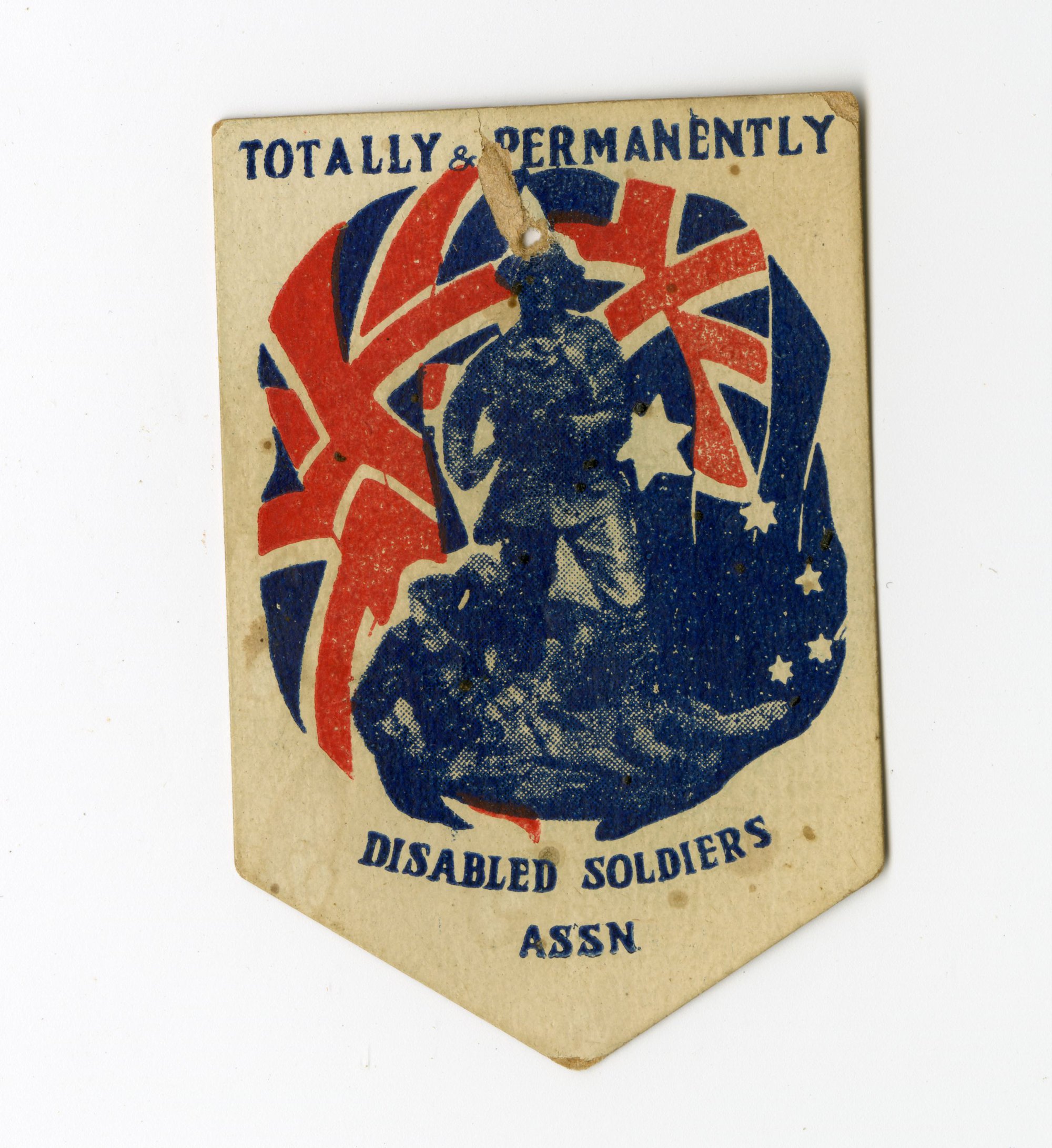 Totally &amp; Permanently Disabled Soldiers Association Badge