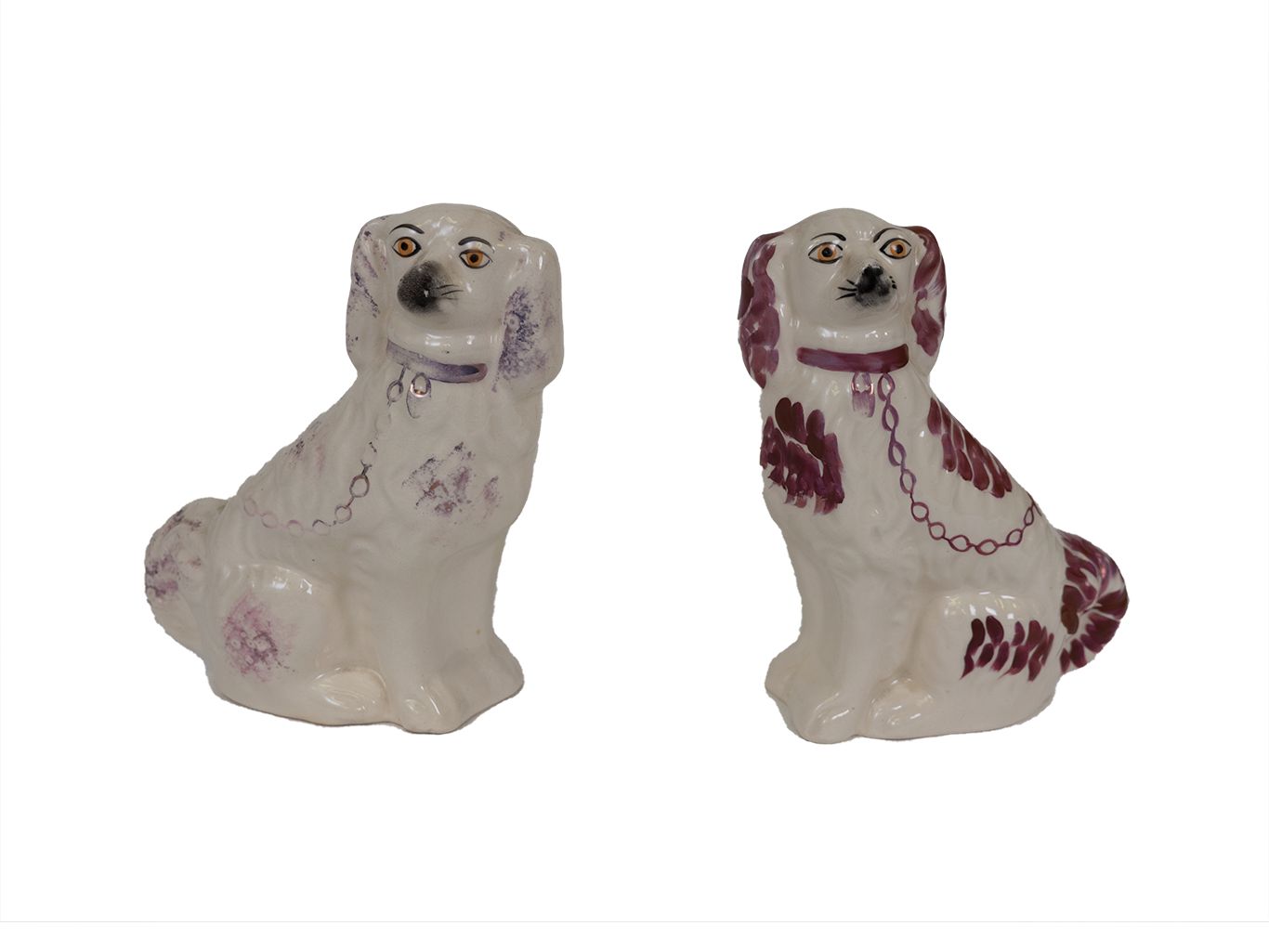 Pair of Staffordshire Spaniels
