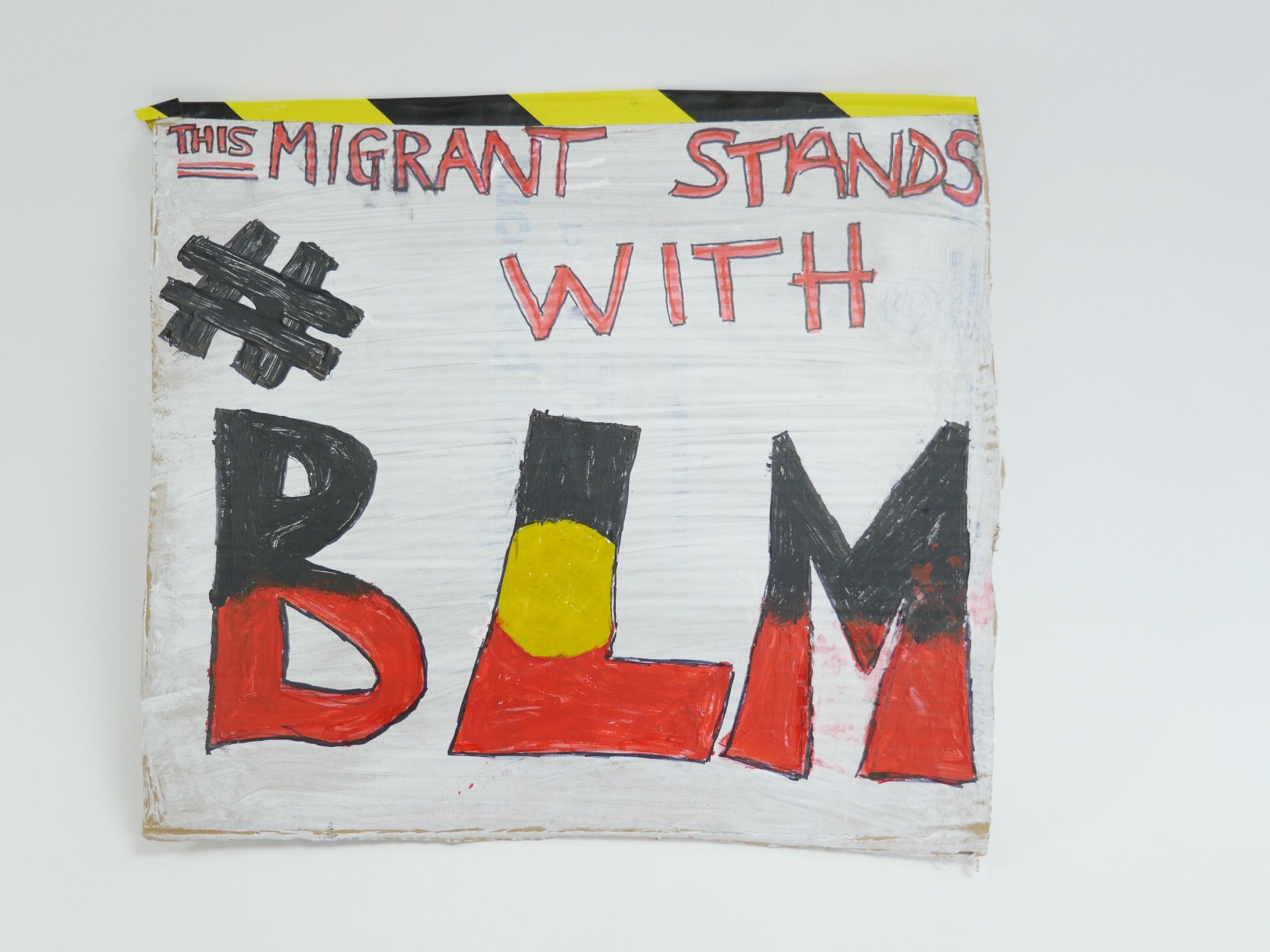 Protest sign - Black Lives Matter #BLM BLM