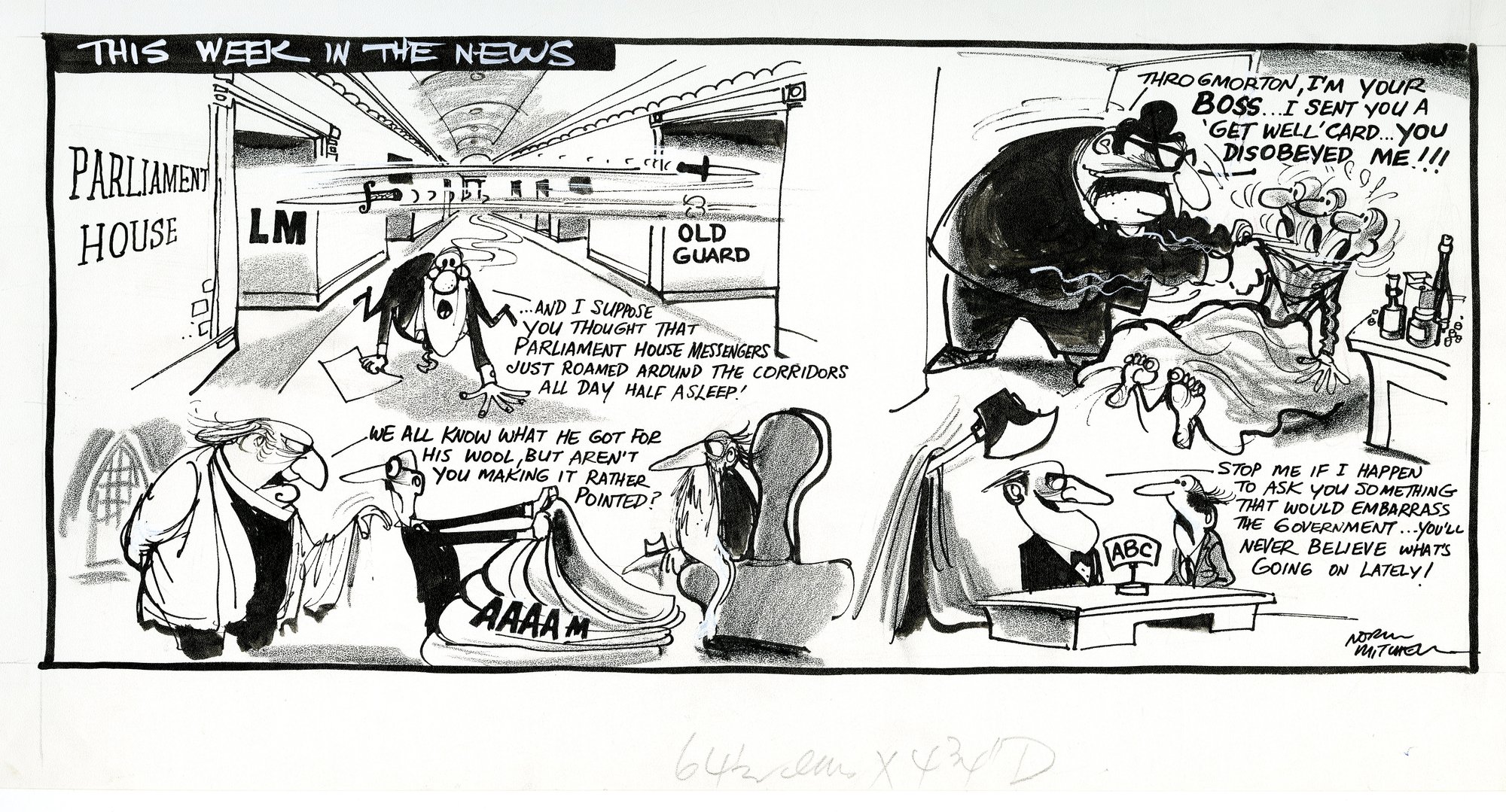 Cartoon - This week in the news