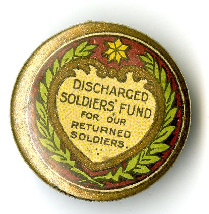 Discharged Soldiers' Fund Badge