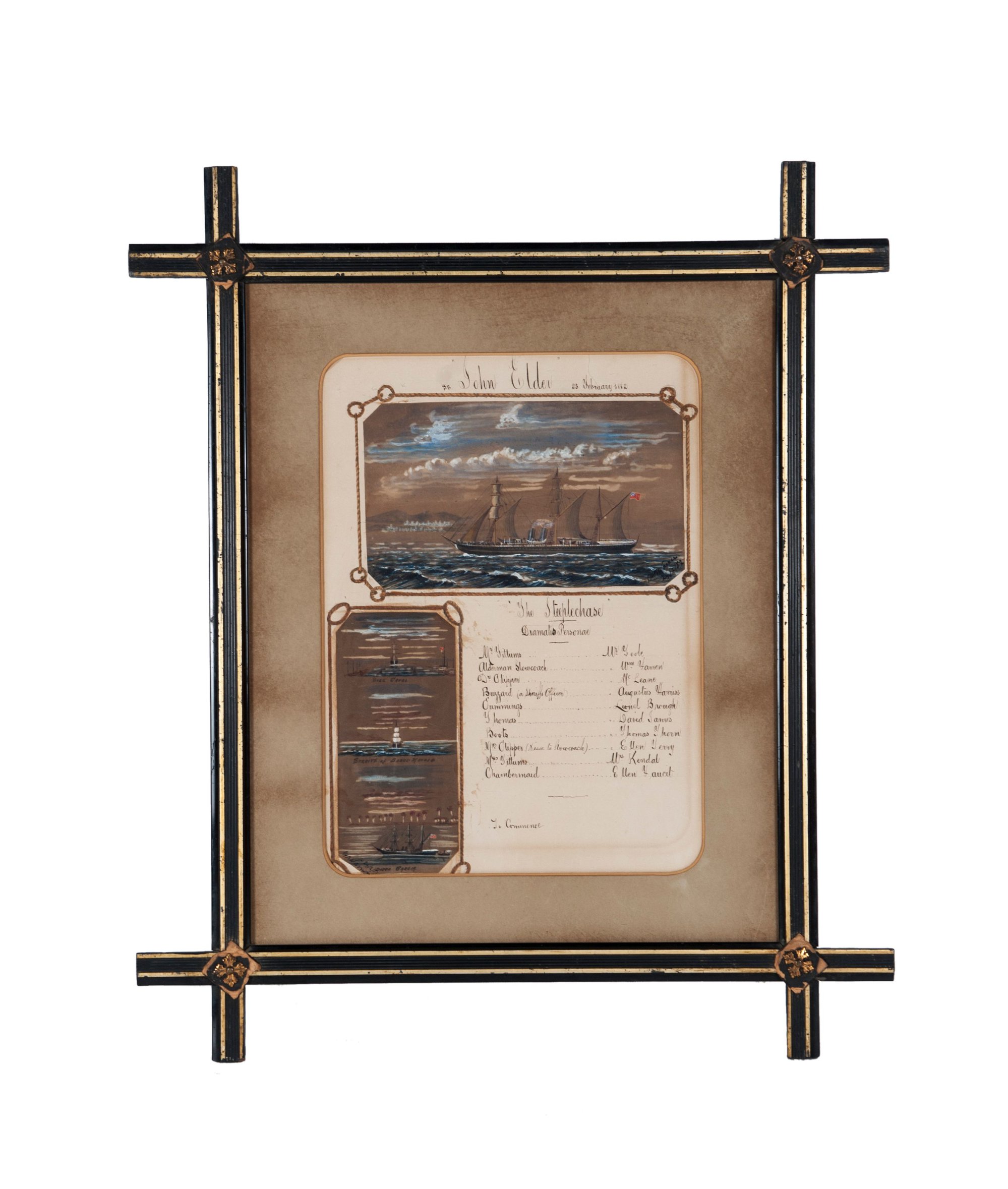 Painting SS John Elder 1882