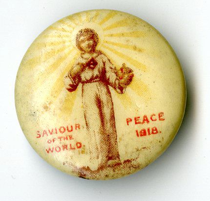 Peace 1918 Badge