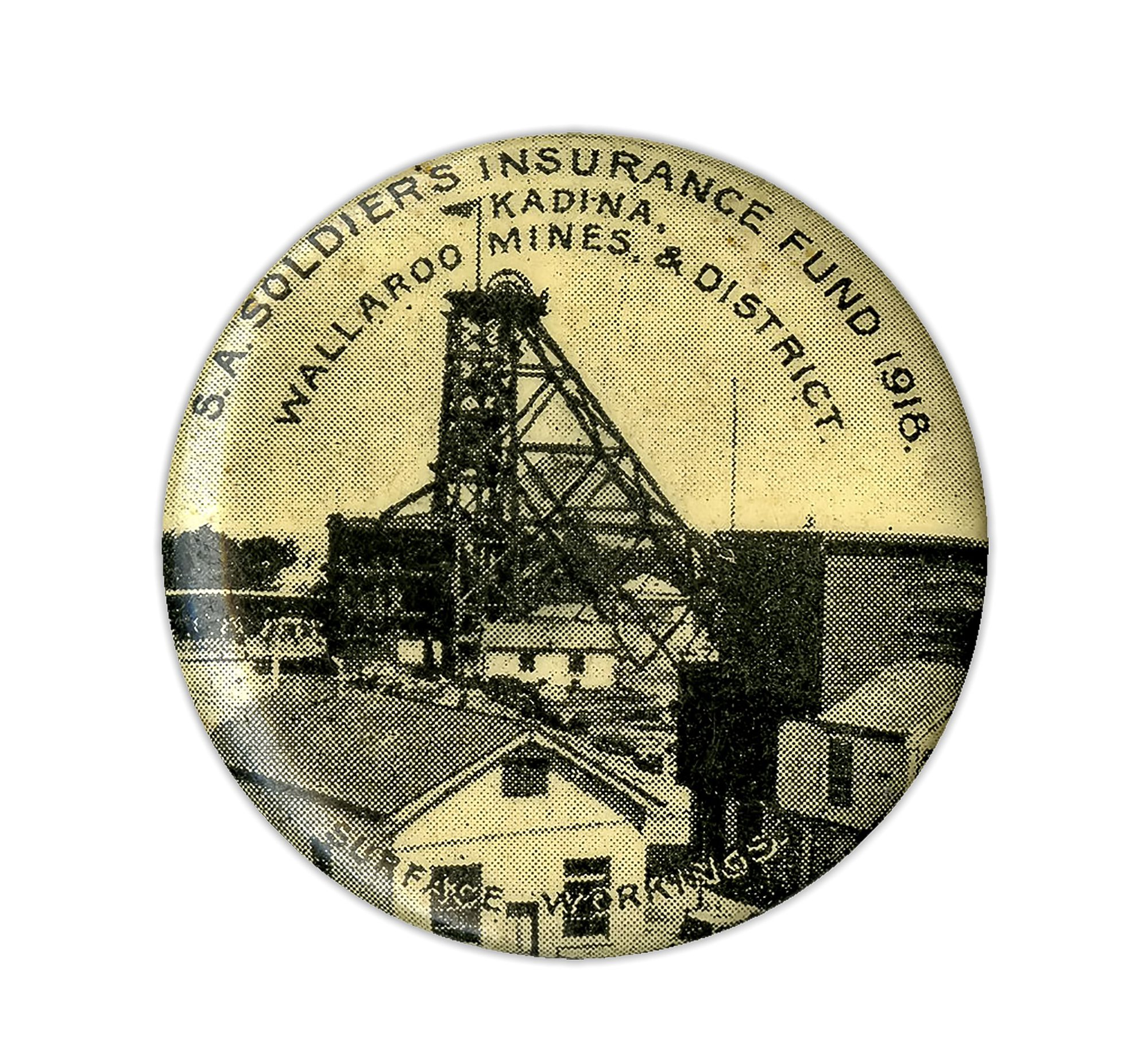 Soldier's Insurance Fund Badge