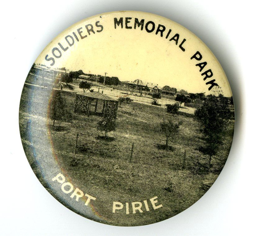 Soldiers' Memorial Park Port Pirie Badge