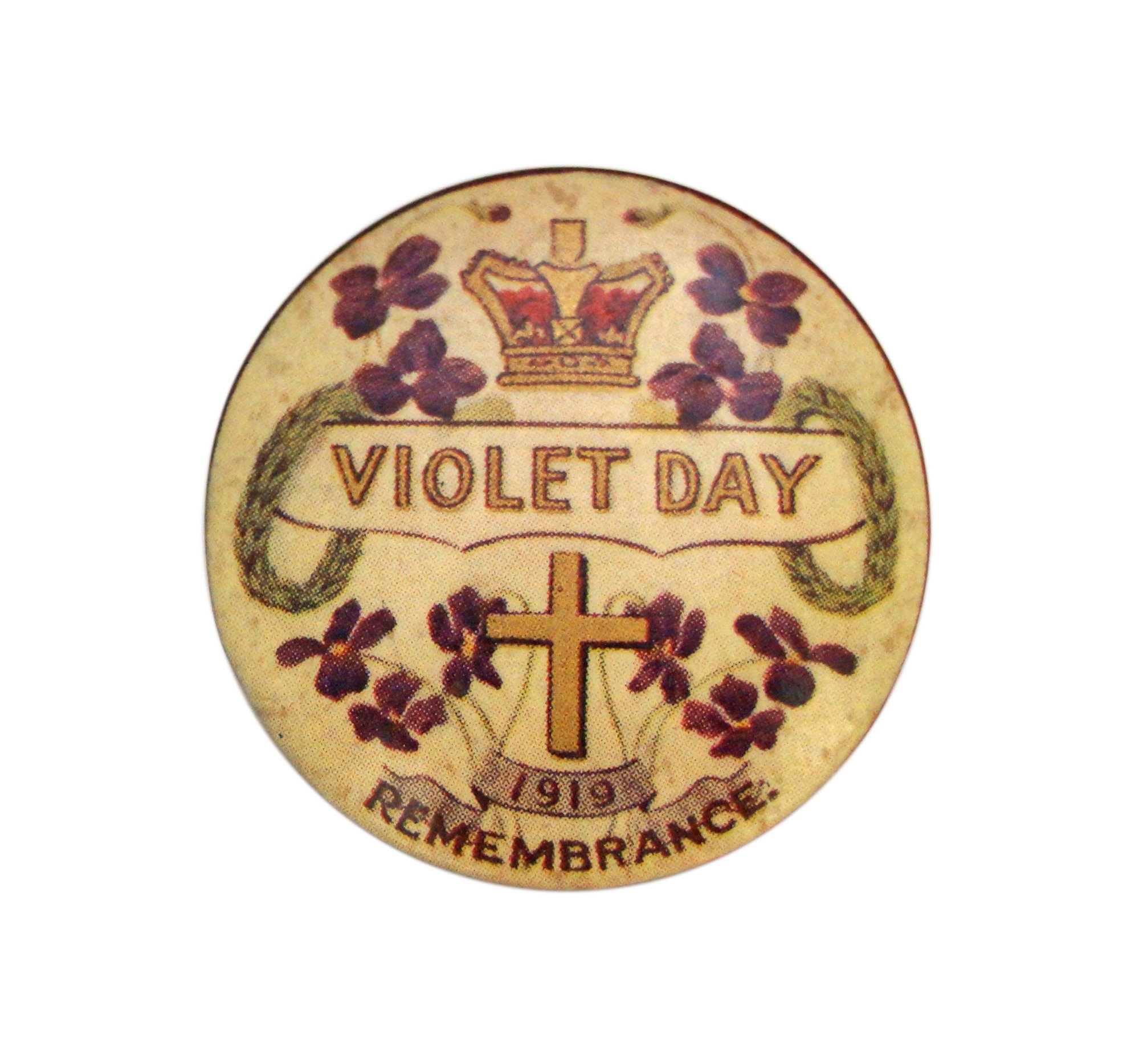 Violet Day Badge &ndash; 1919 Remembrance