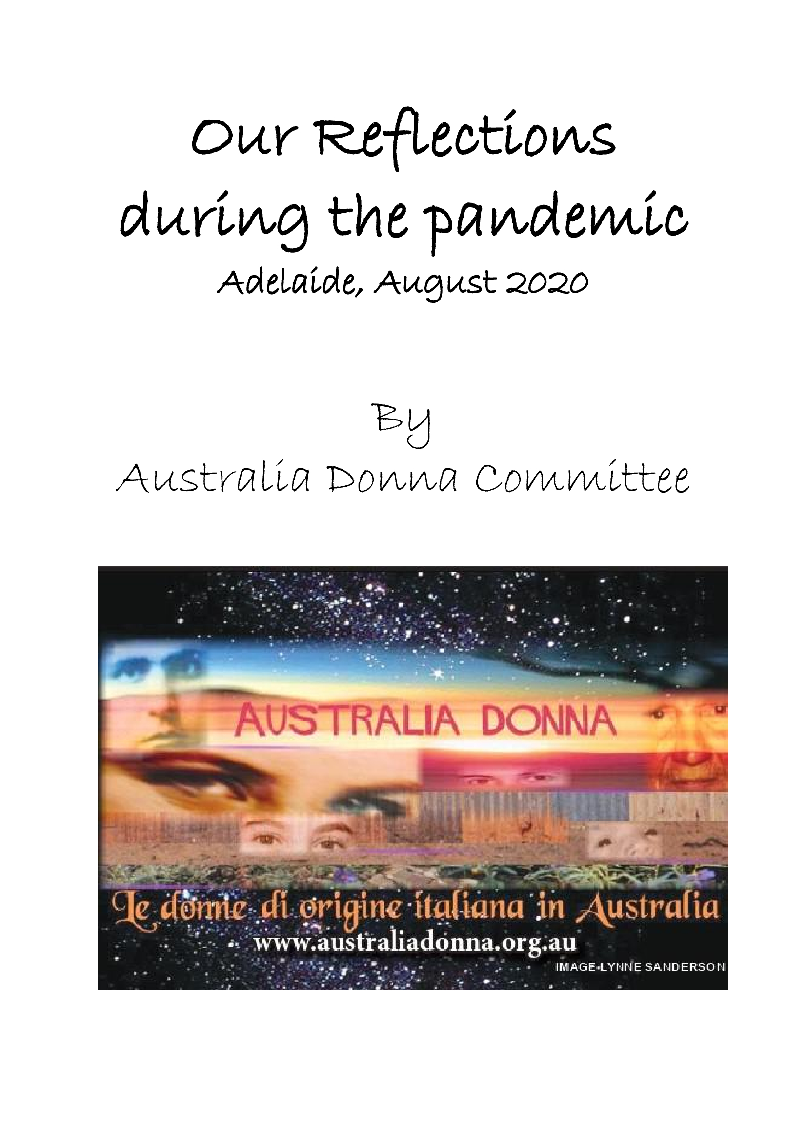 Our reflections during the pandemic