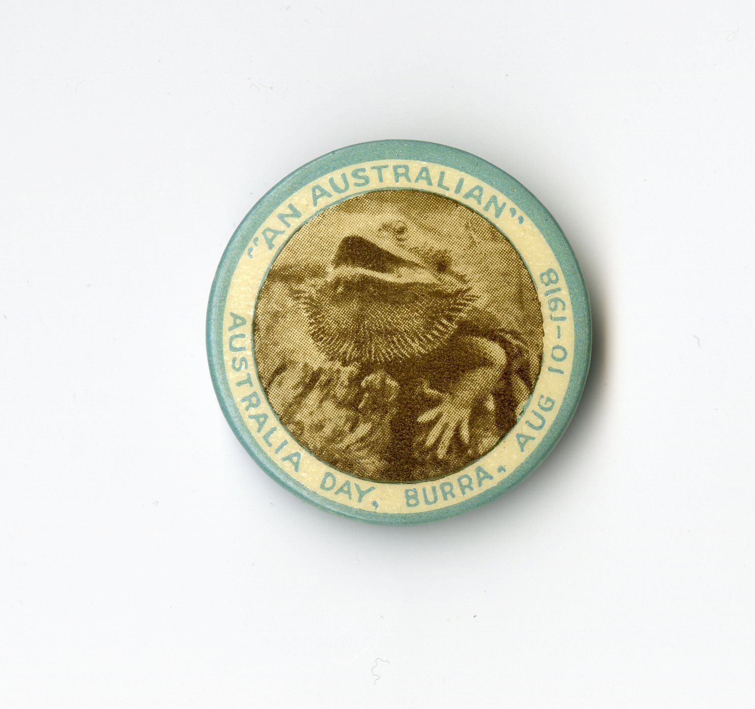 Australia Day Badge - Burra 1918