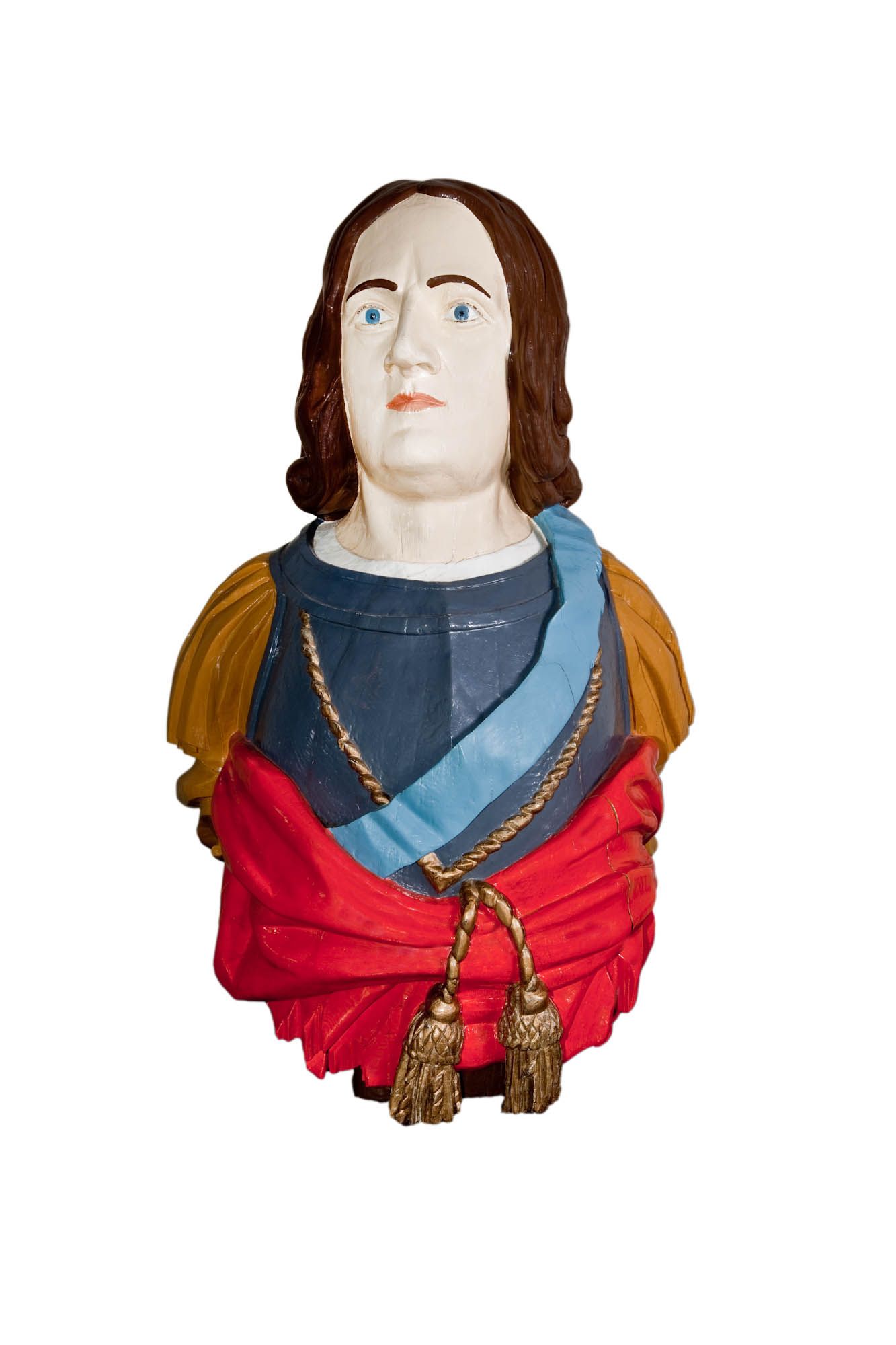 Display box - Figurehead British Admiral