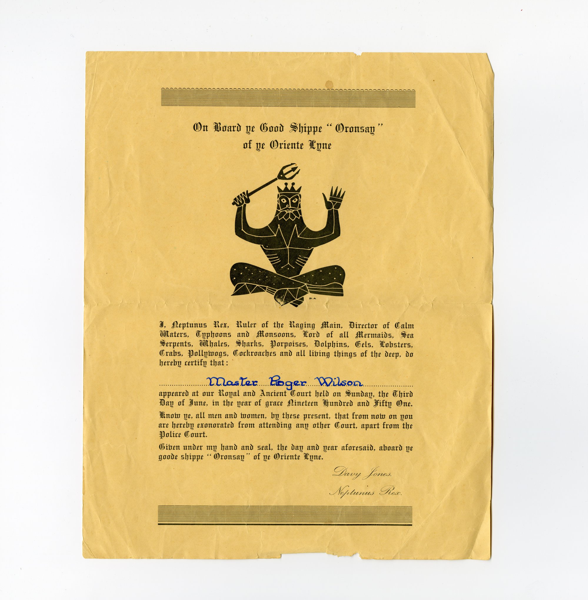 Travel Souvenirs - ORONSAY