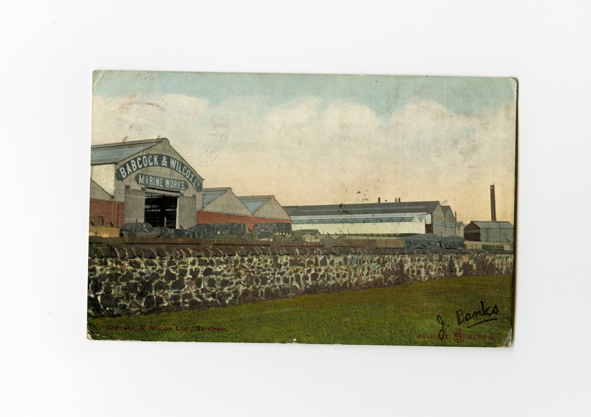 Postcard - Babcock &amp; Wilcox Ltd.