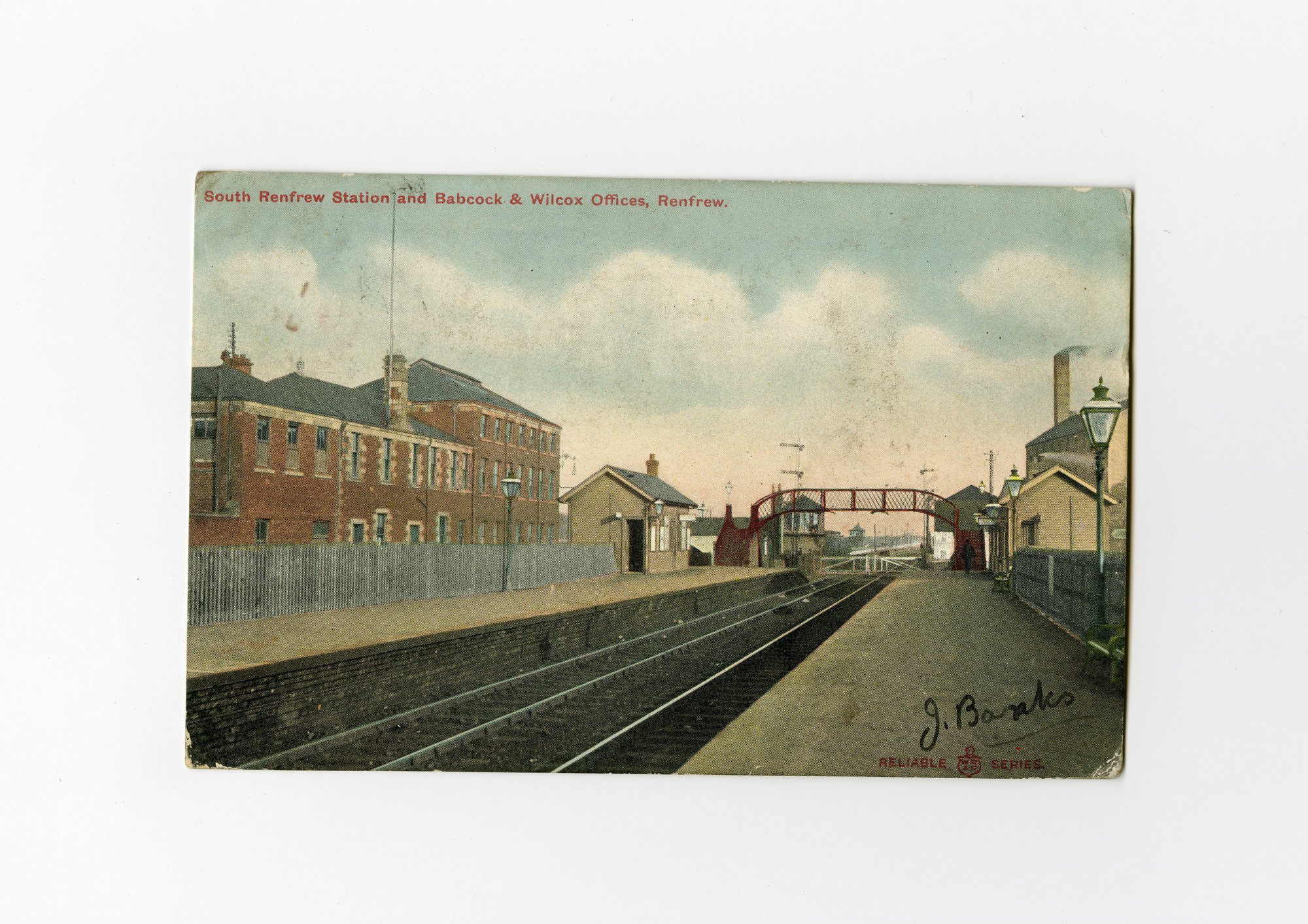 Postcard - South Renfrew Station