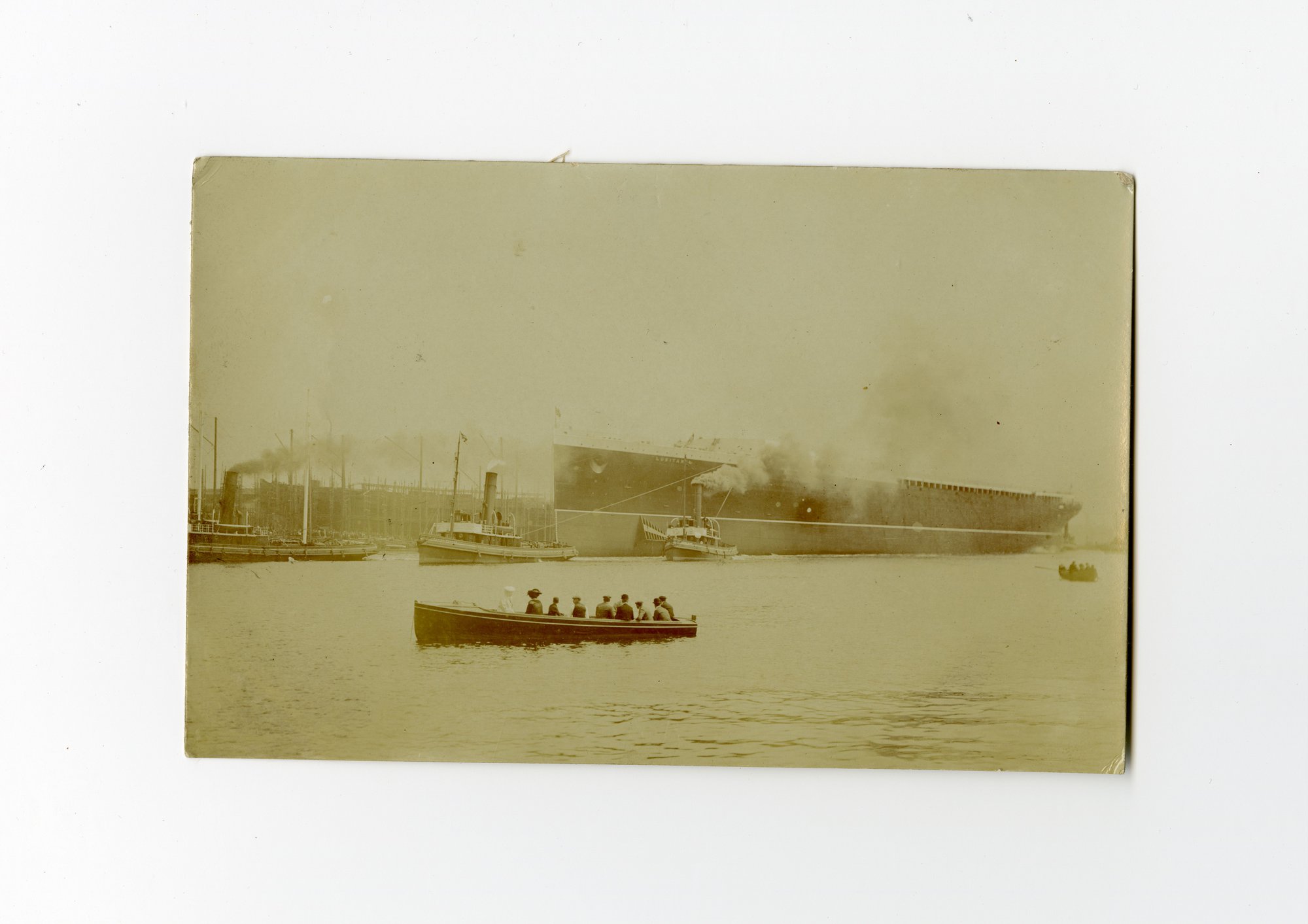 Postcard - SS LUSITANIA