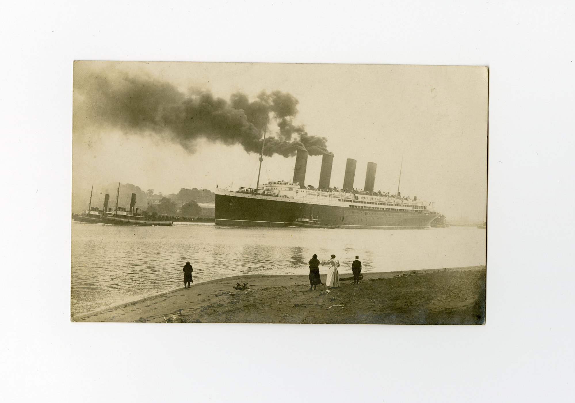 Postcard - SS LUSITANIA