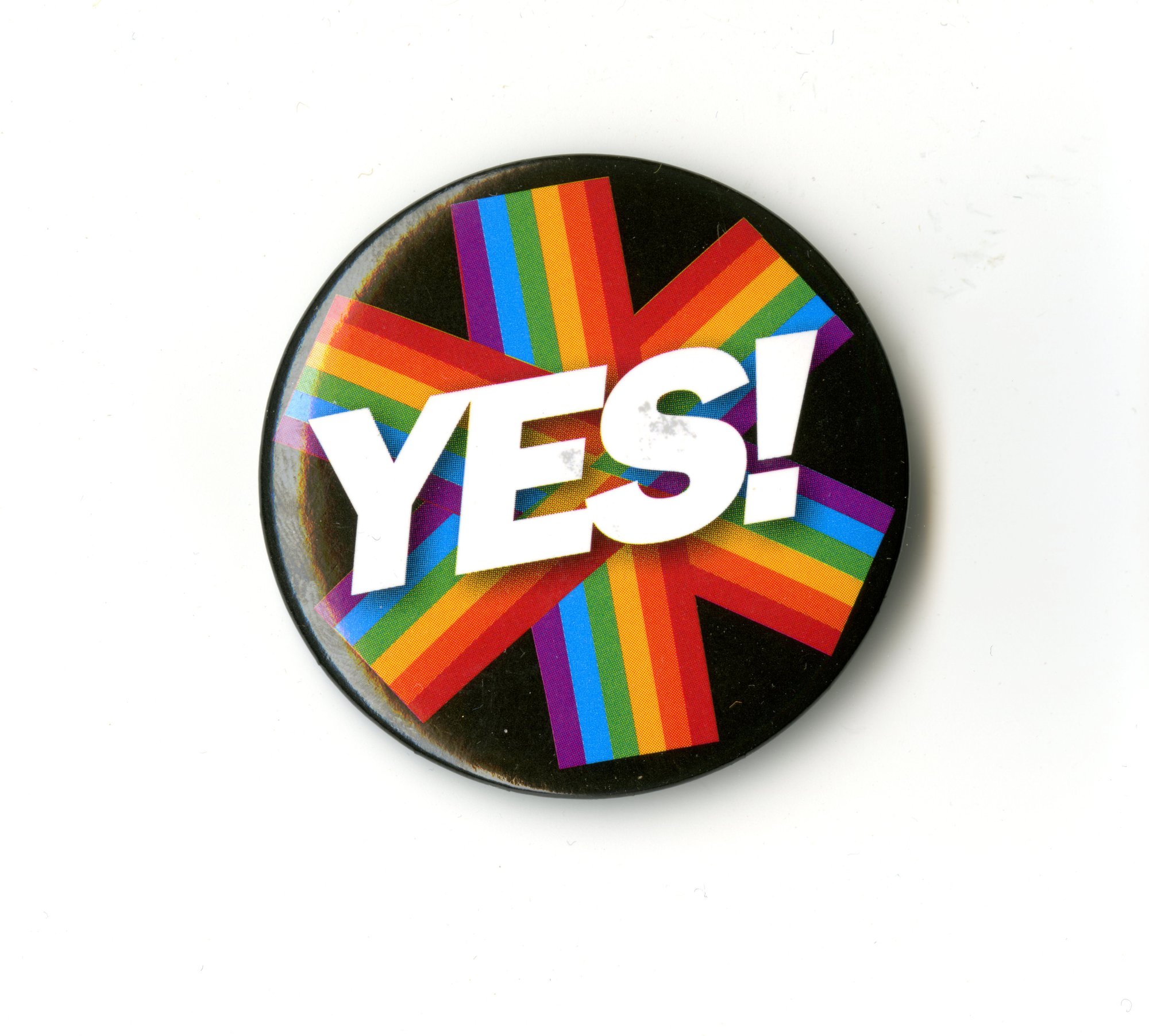 YES marriage equality badge