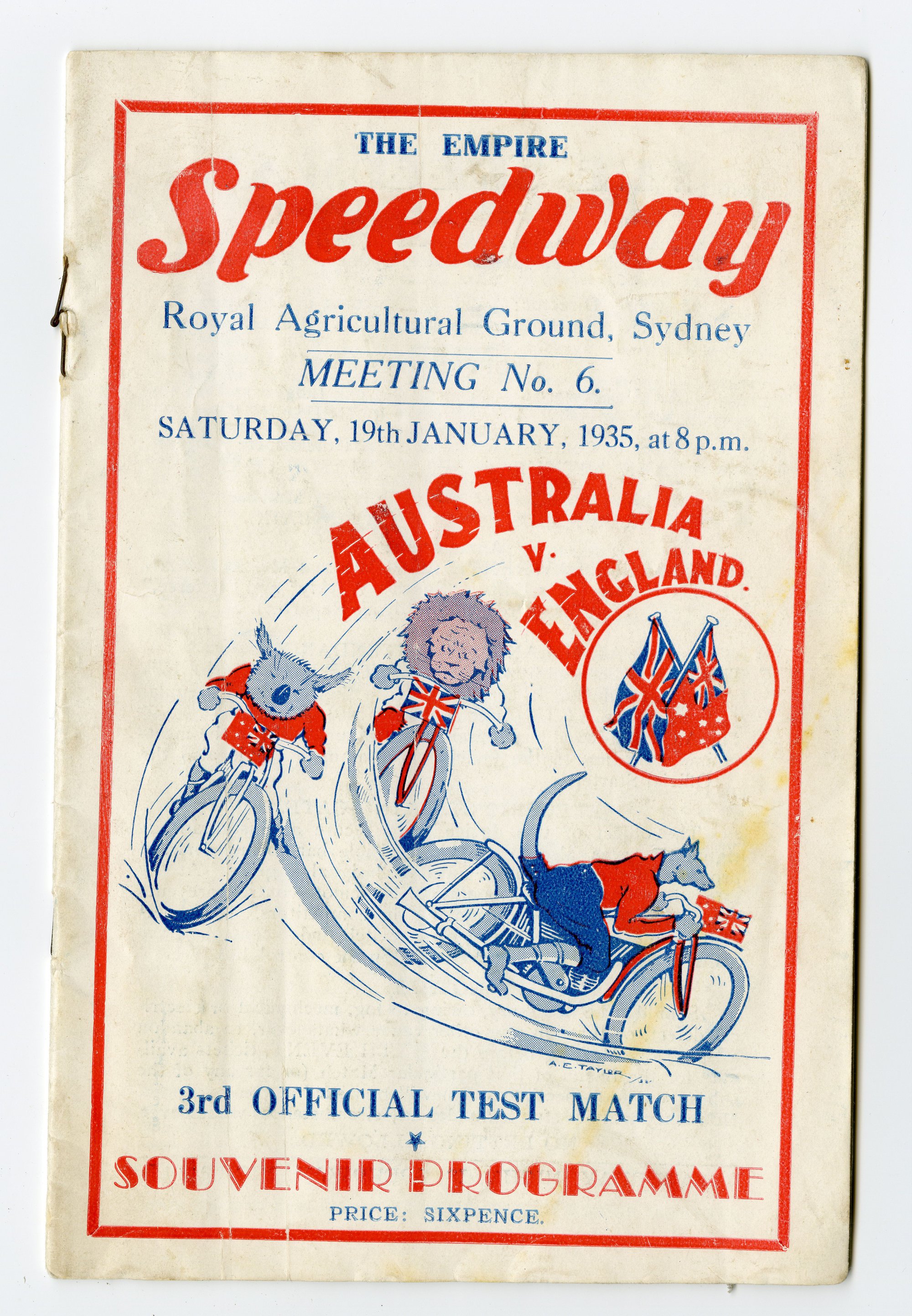 The Empire Speedway Pamphlet