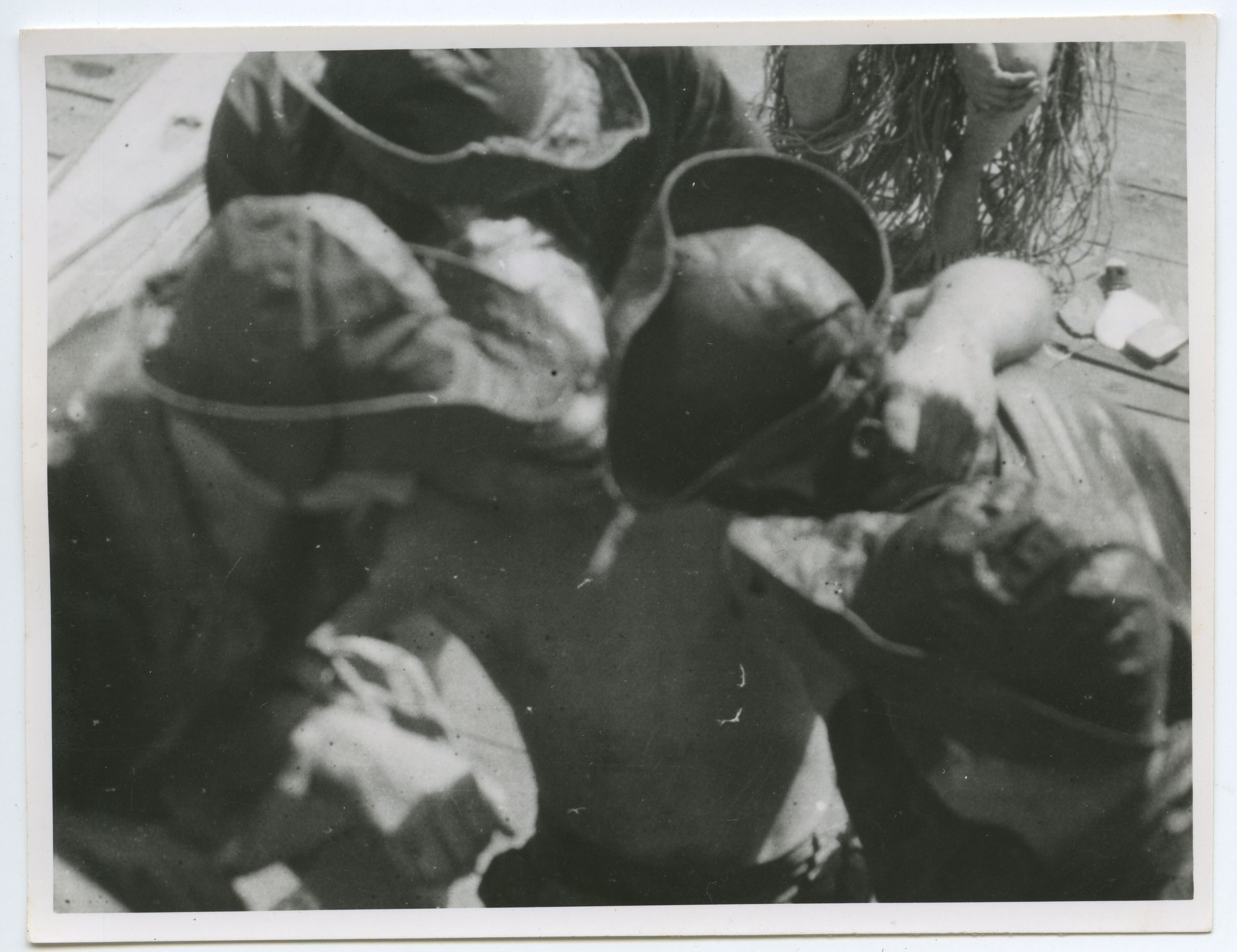 Passat crew, crossing the line